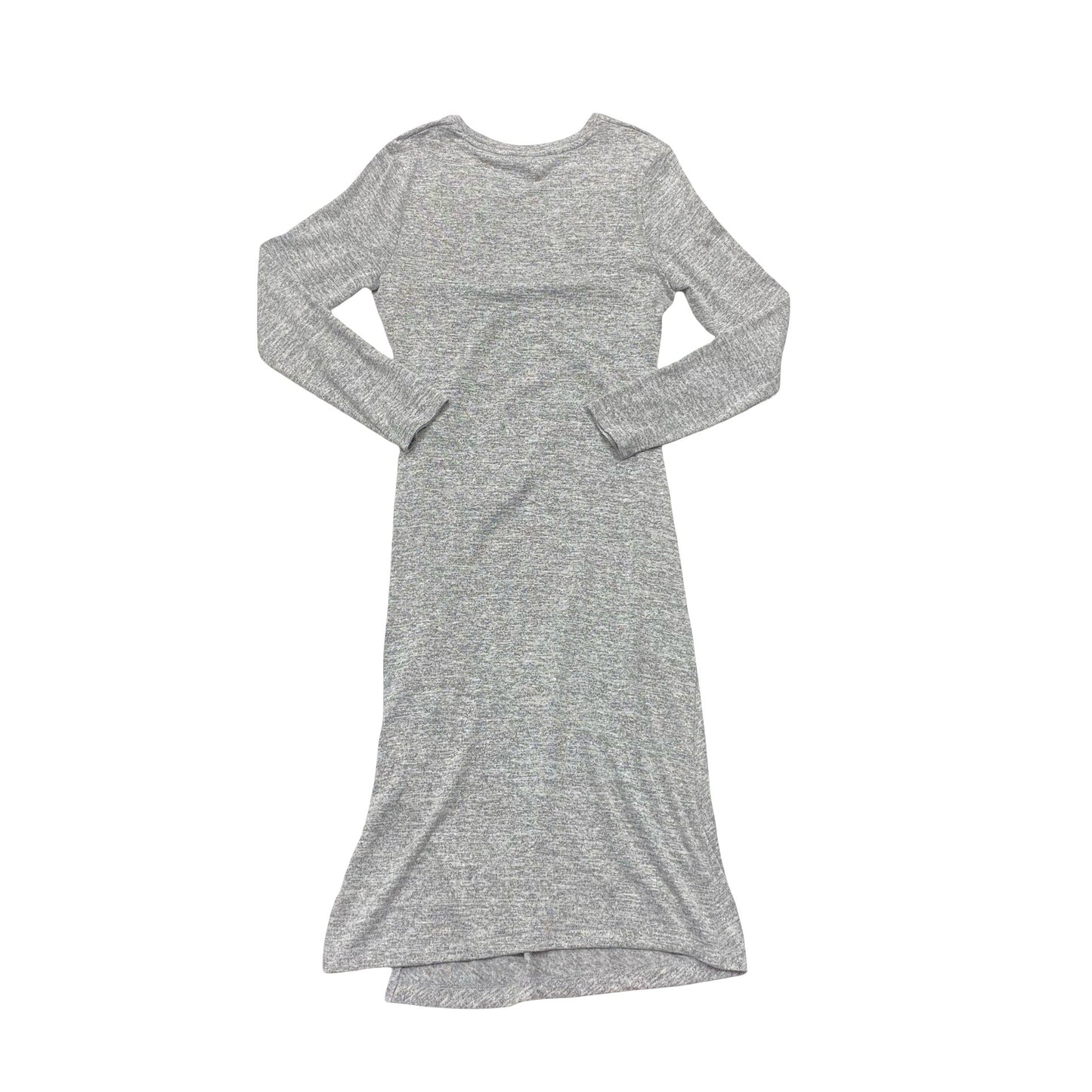 Dress Casual Midi By Banana Republic In Grey, Size:S