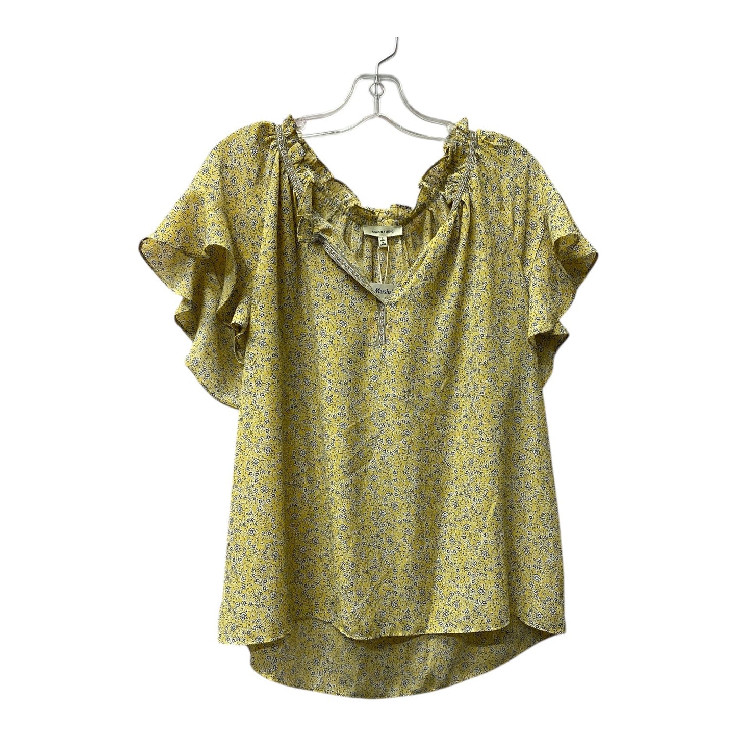 Top Ss By Max Studio In Yellow, Size:L
