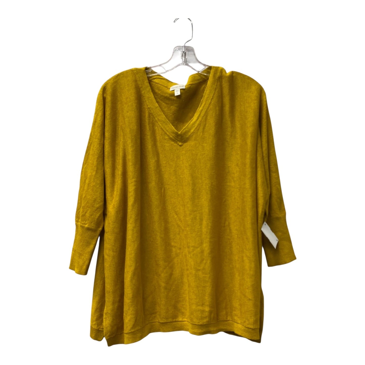 Top Ls By Garnet Hill In Yellow, Size:S