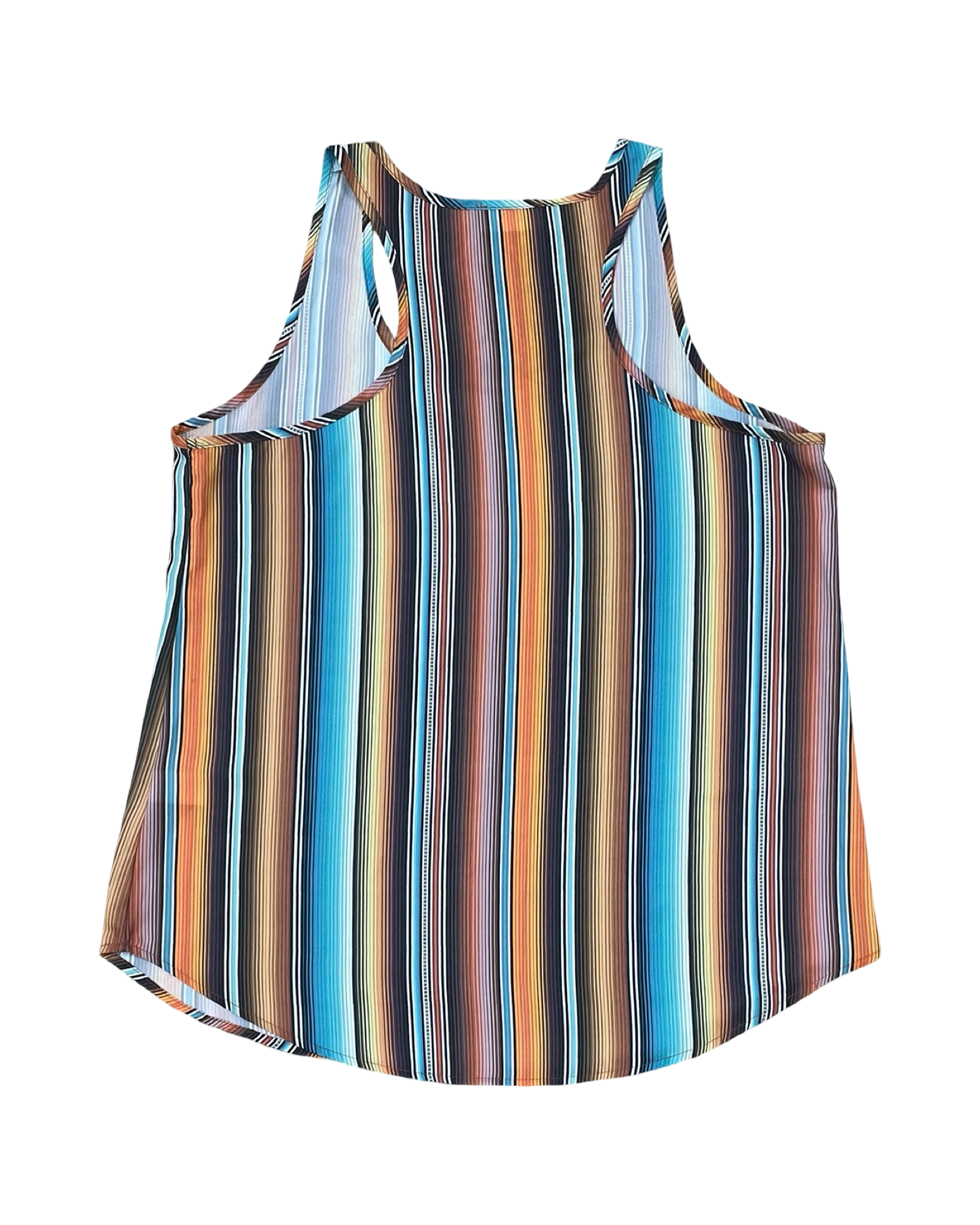 Top Sleeveless By Clothes Mentor In Striped Pattern, Size:Xl