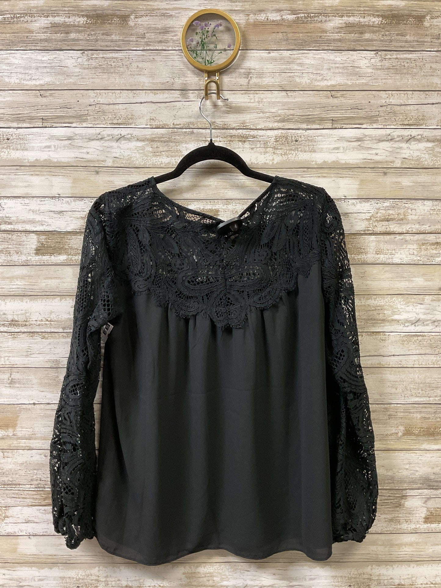 Top Ls Designer By Lilly Pulitzer In Black, Size:M