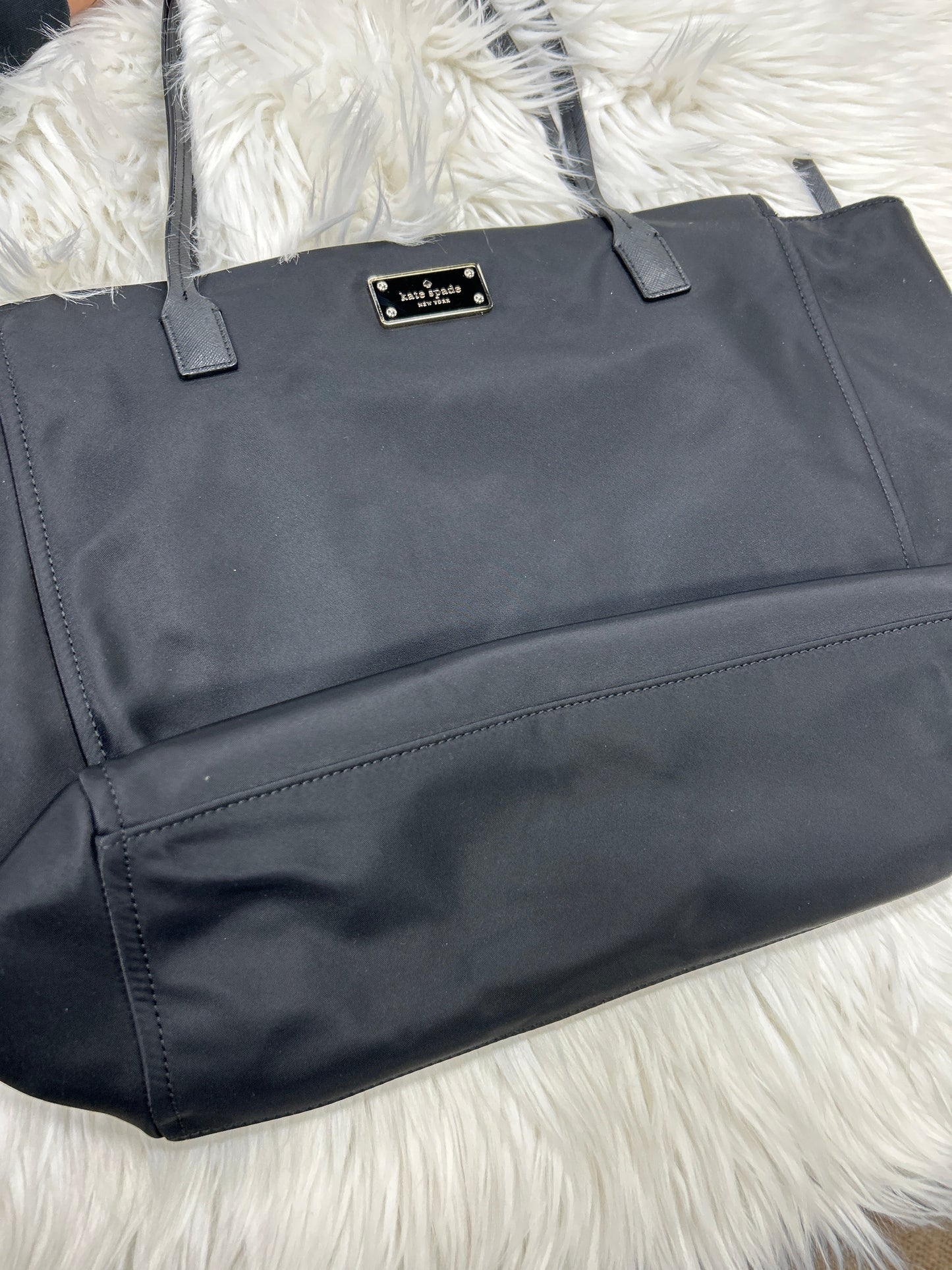 Tote Designer By Kate Spade In Black, Size:Medium