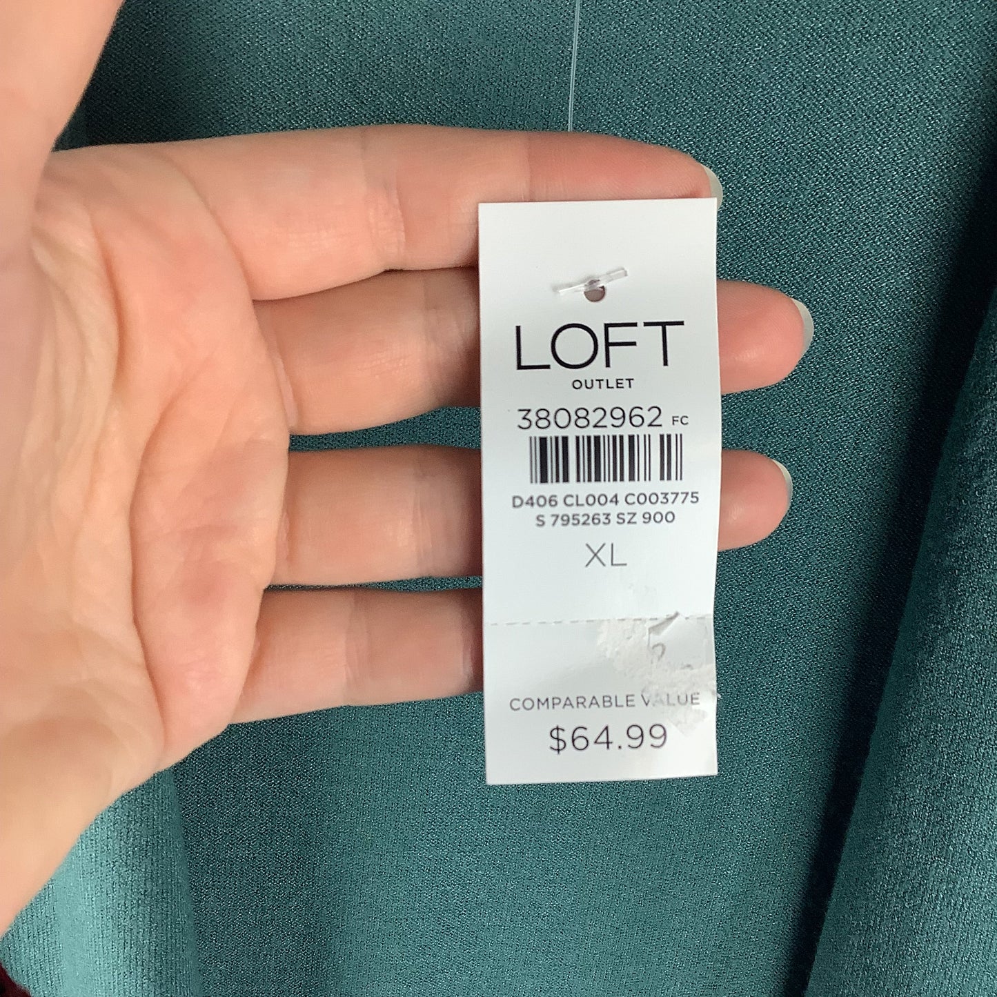 Cardigan By Loft In Green, Size: Xl