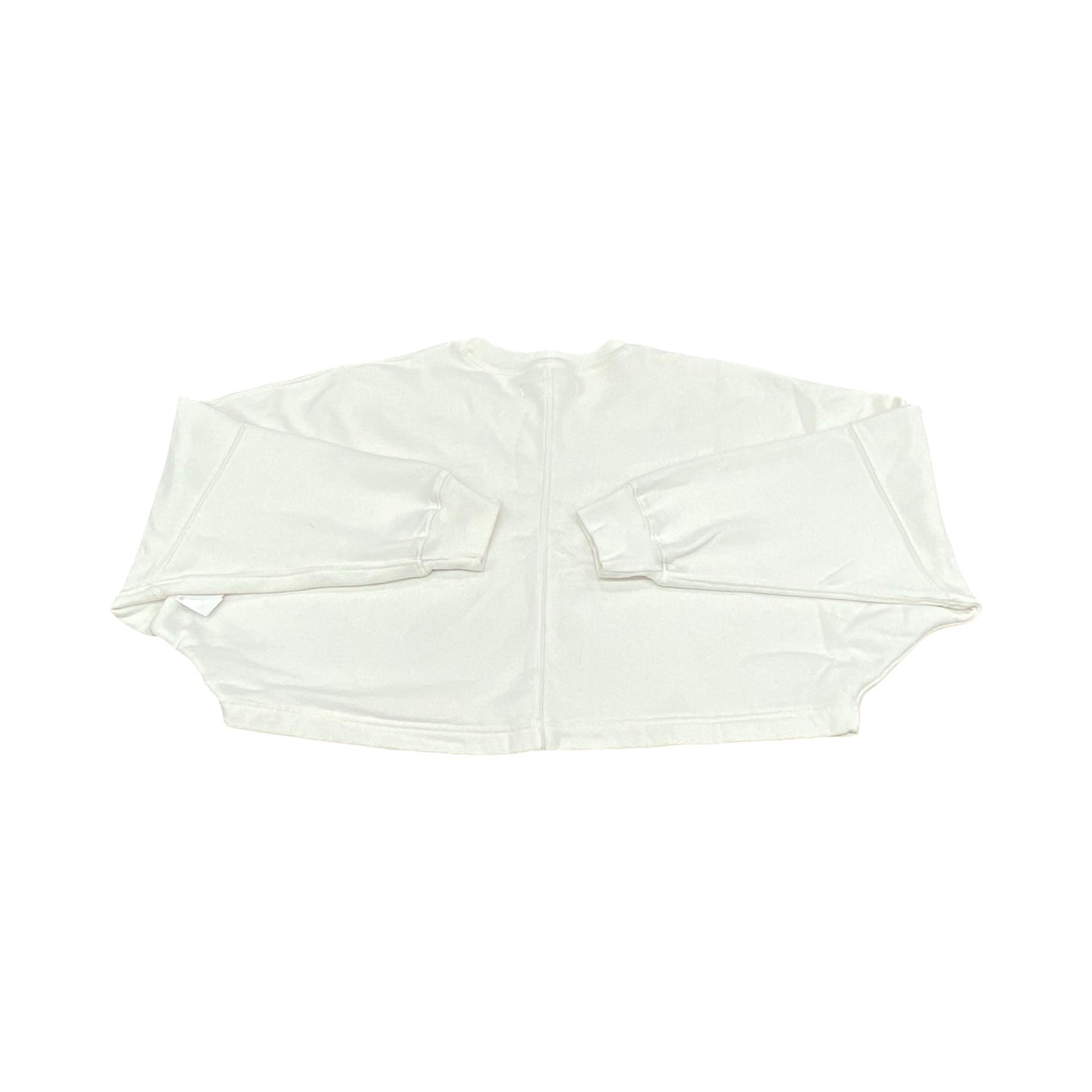Sweatshirt Crewneck By Abercrombie And Fitch In White, Size:S