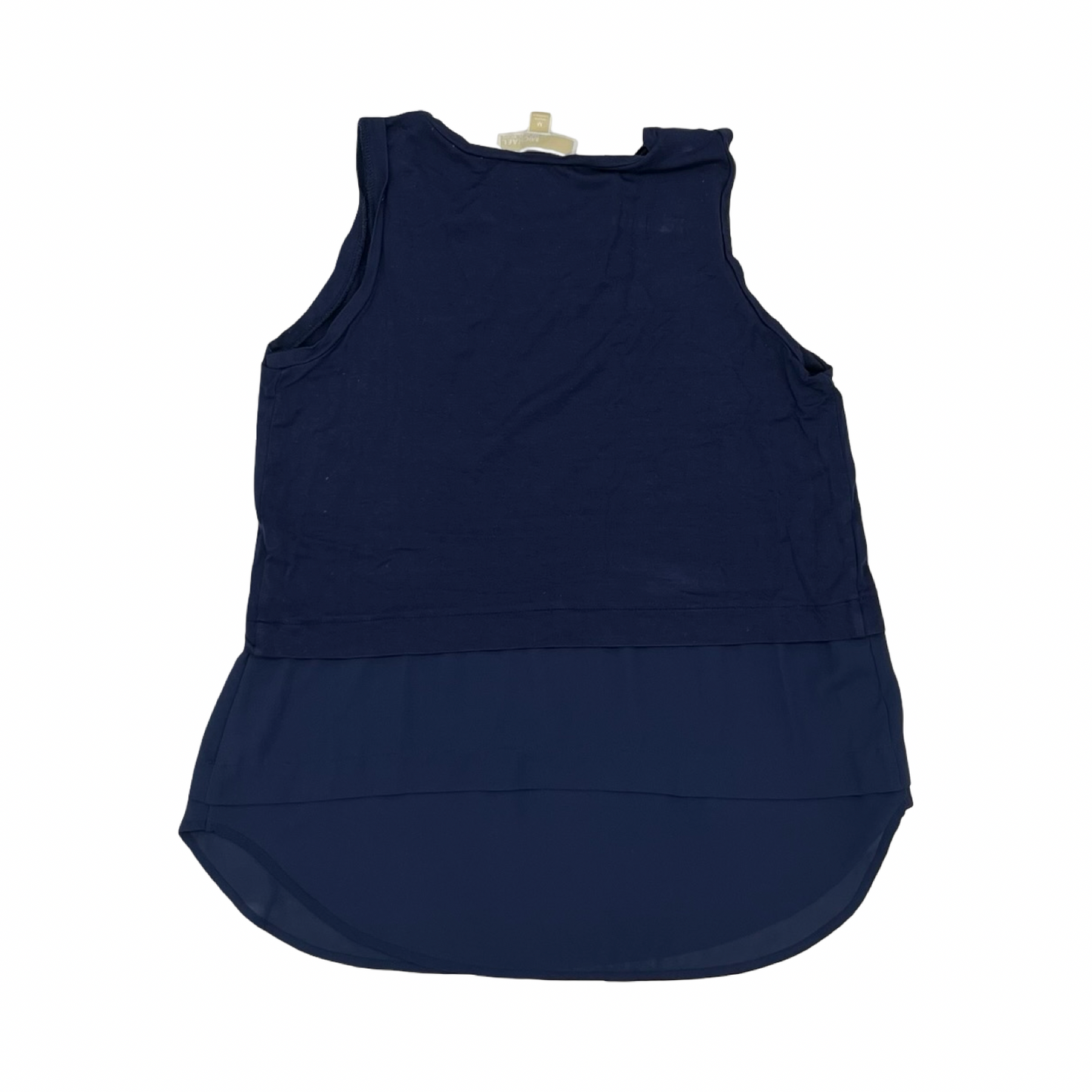 Top Sleeveless Designer By Michael Kors In Navy, Size:M