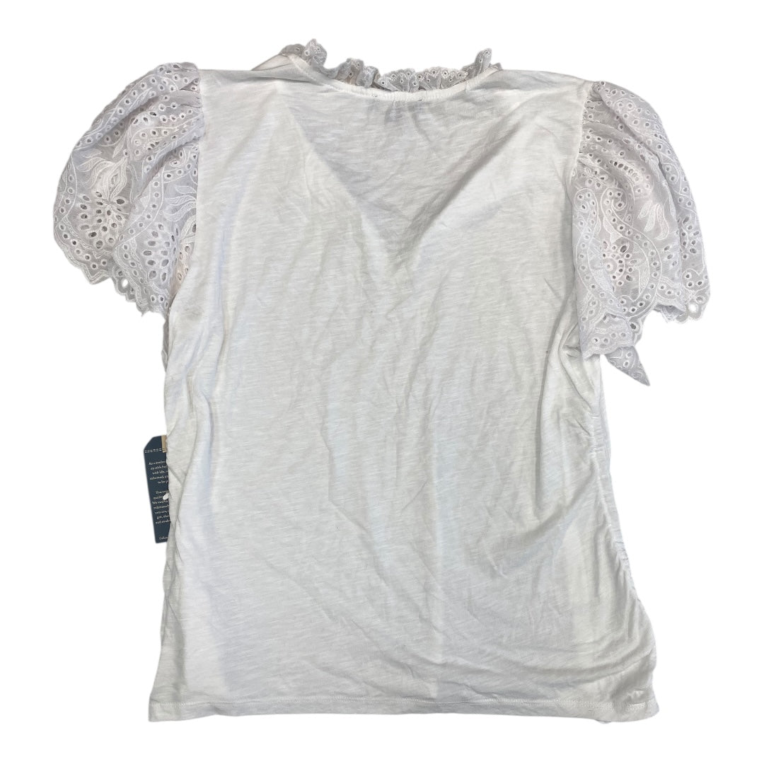 Top Ss By Democracy In White, Size:L