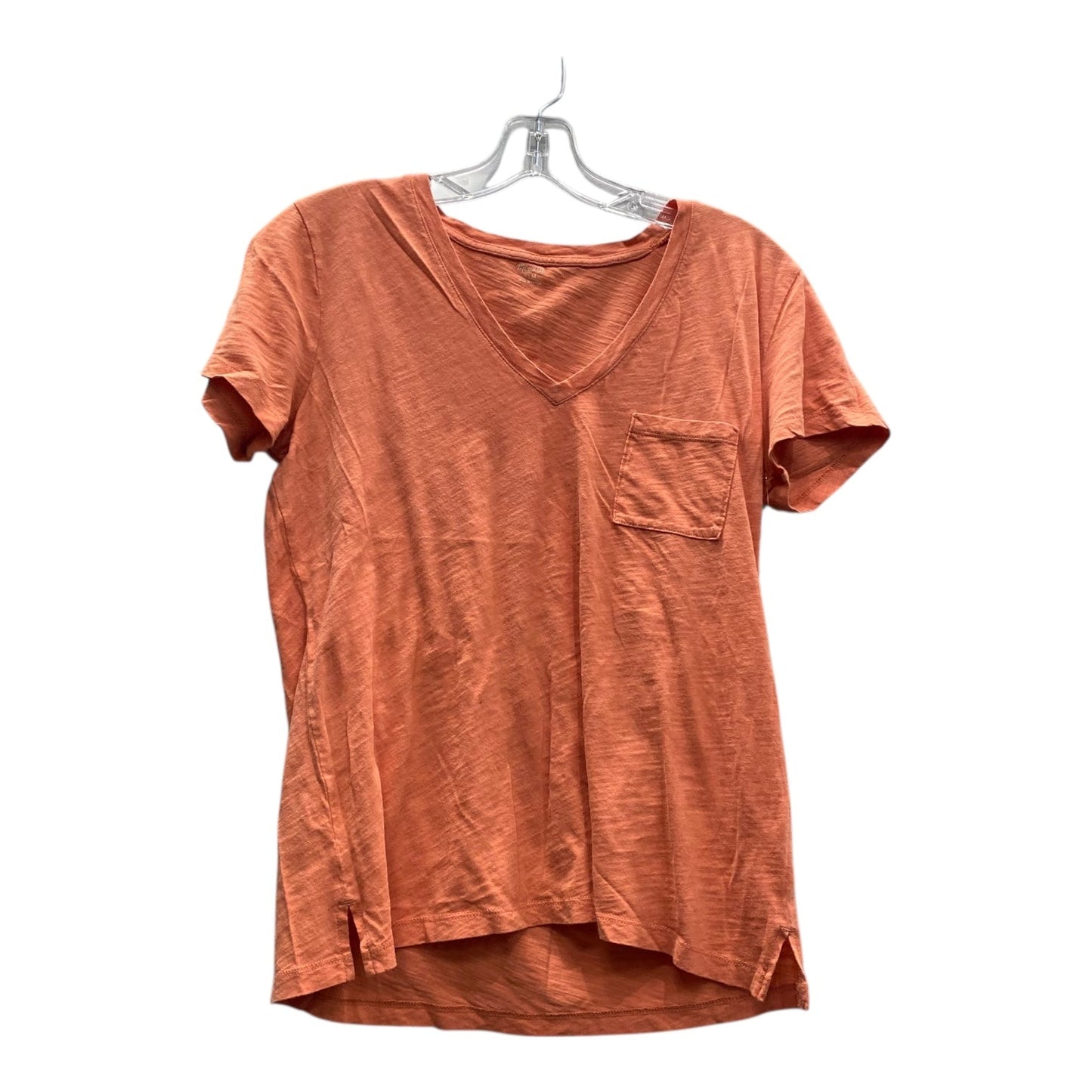 Top Ss Basic By Madewell In Orange, Size:M