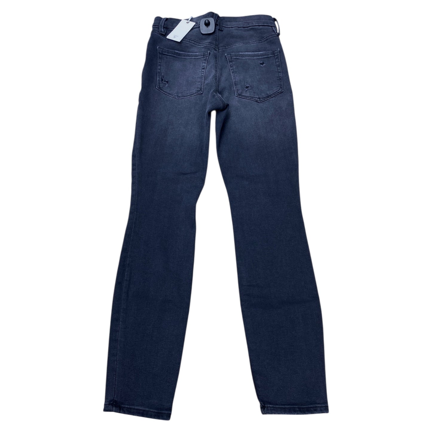 Jeans Skinny By Good American In Black Denim, Size:6