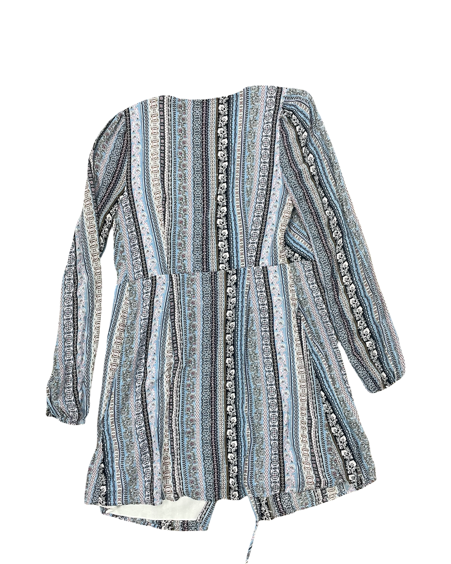 Cardigan By Blue Rain In Blue & Pink, Size:M