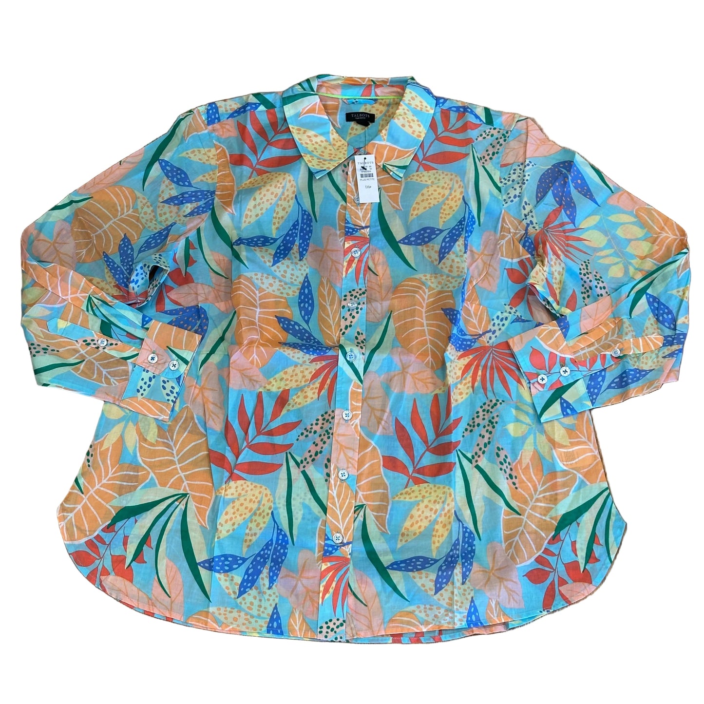 Top Ls By Talbots In Multi, Size:1X