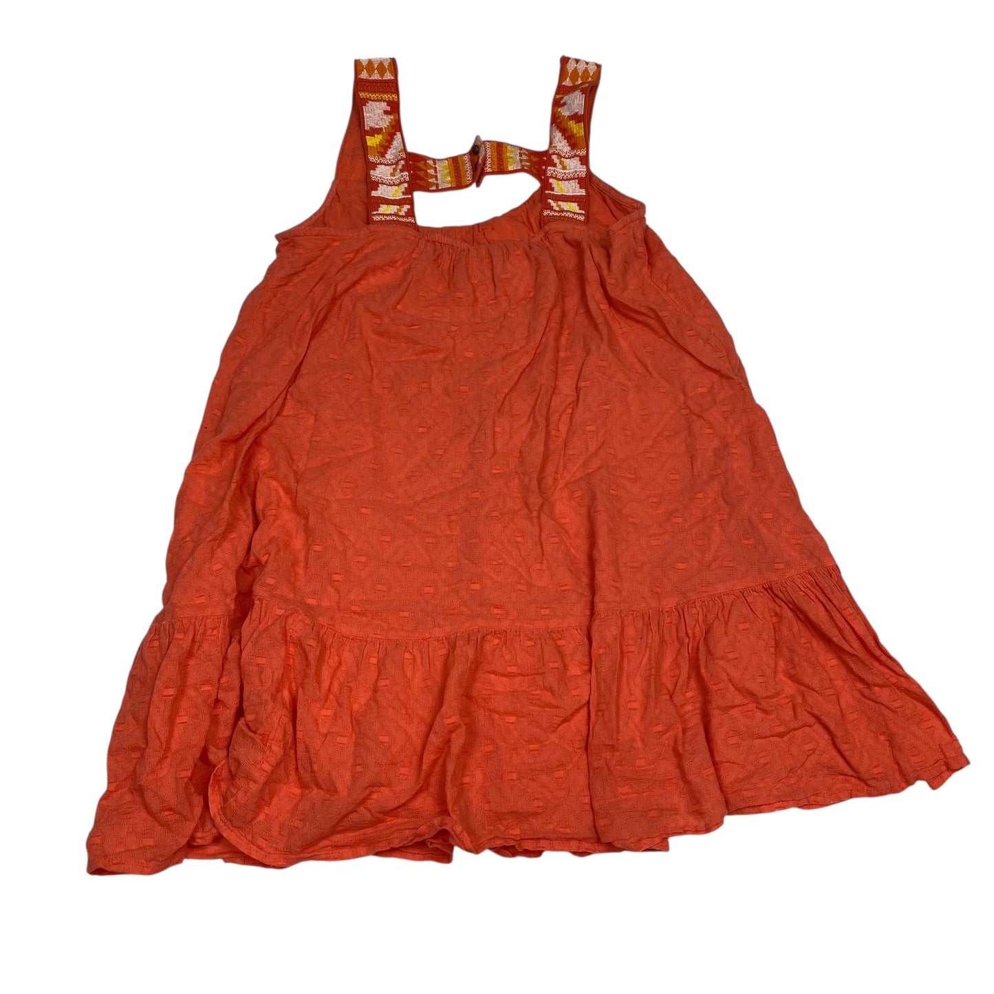 Dress Casual Short By Anthropologie In Orange, Size:S