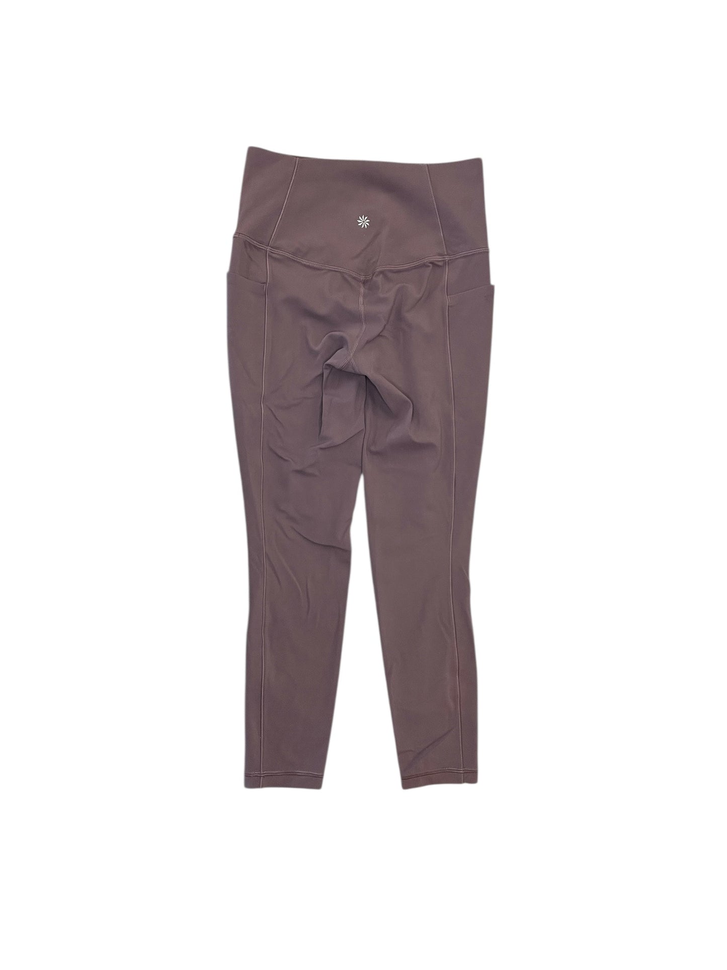 Athletic Leggings By Athleta In Mauve, Size:Xs