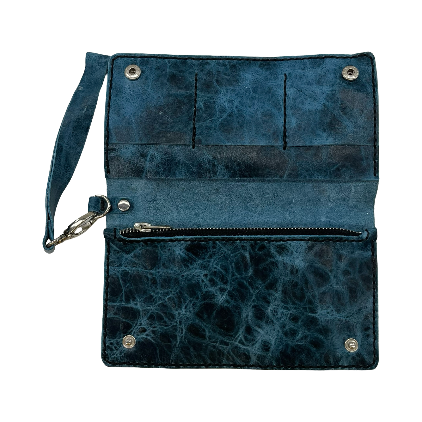 Wallet By Clothes Mentor In Blue, Size:Medium