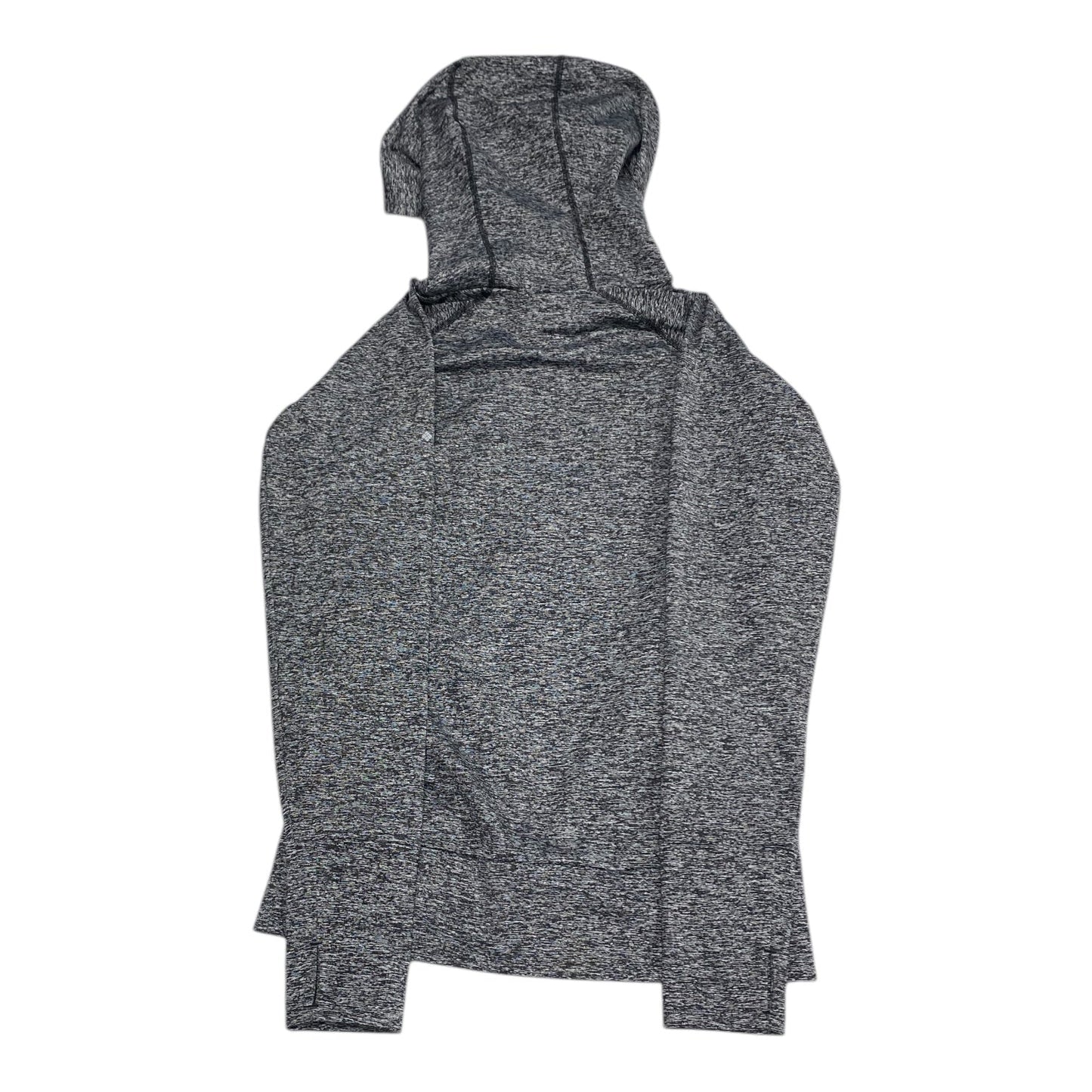 Athletic Top Ls Hoodie By Columbia In Grey, Size:Xs