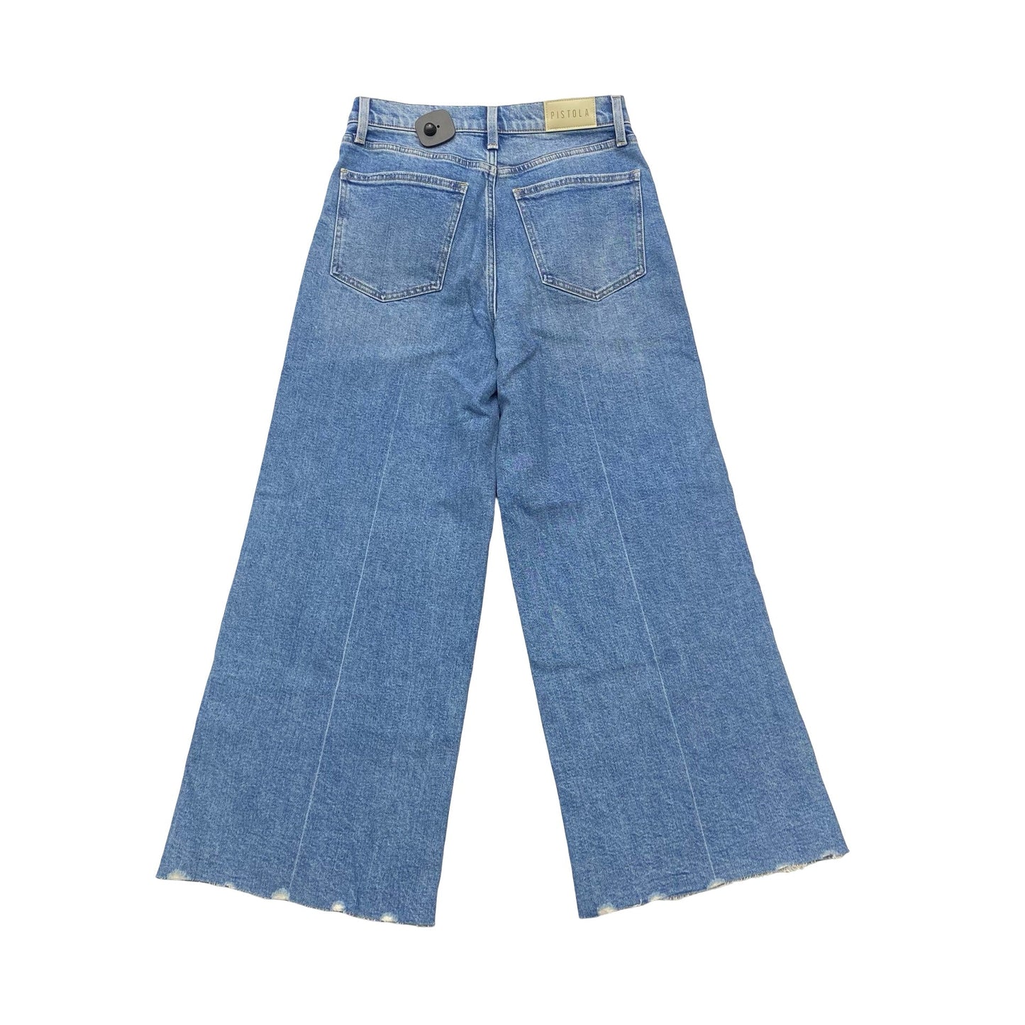 Jeans Wide Leg By Pistola In Blue Denim, Size:6
