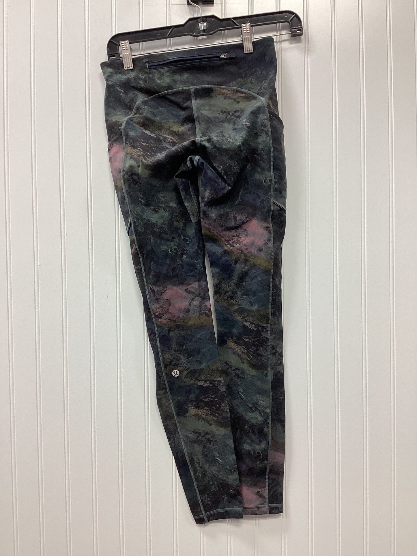 Athletic Leggings By Lululemon In Multi, Size:4