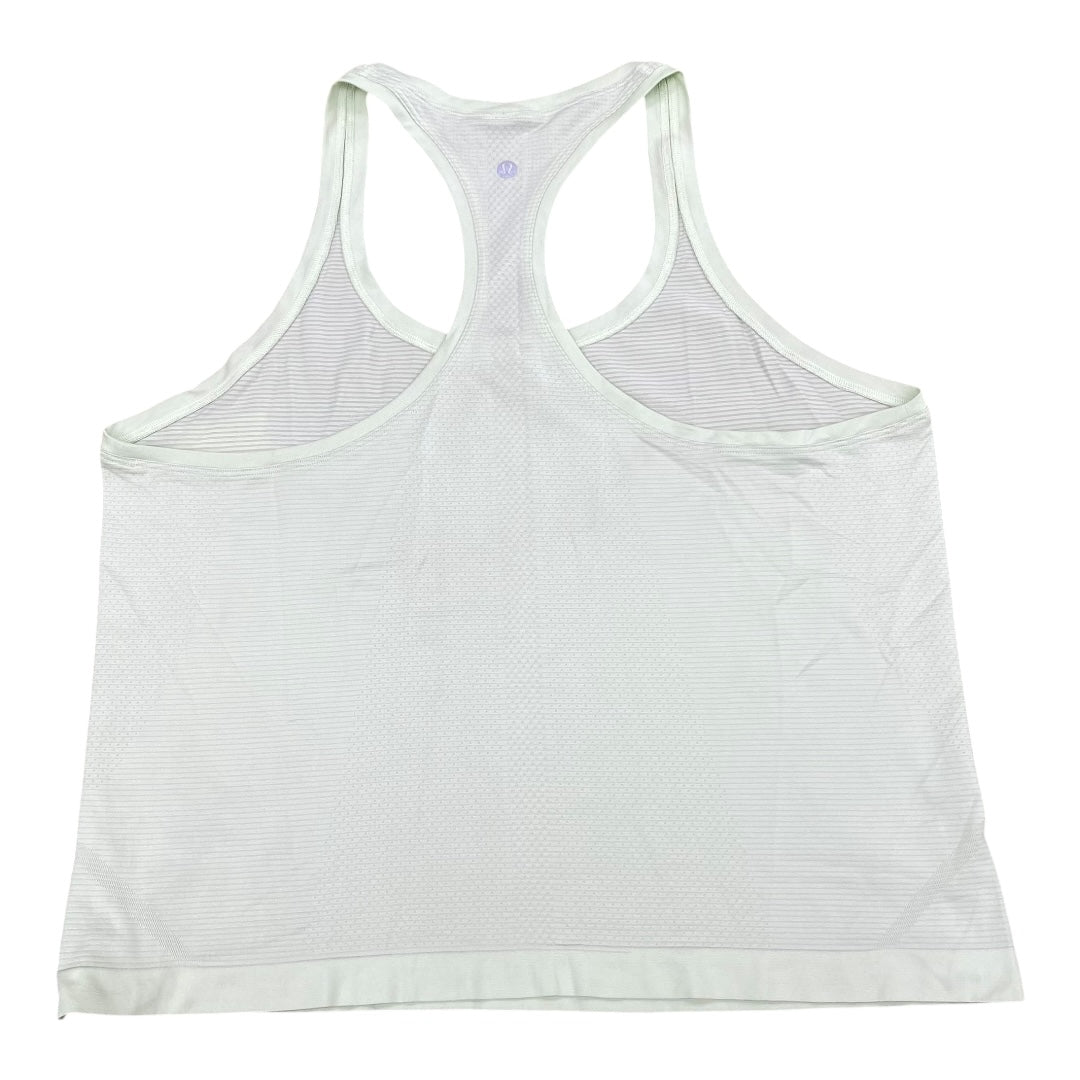 Athletic Tank Top By Lululemon In Animal Print, Size:14