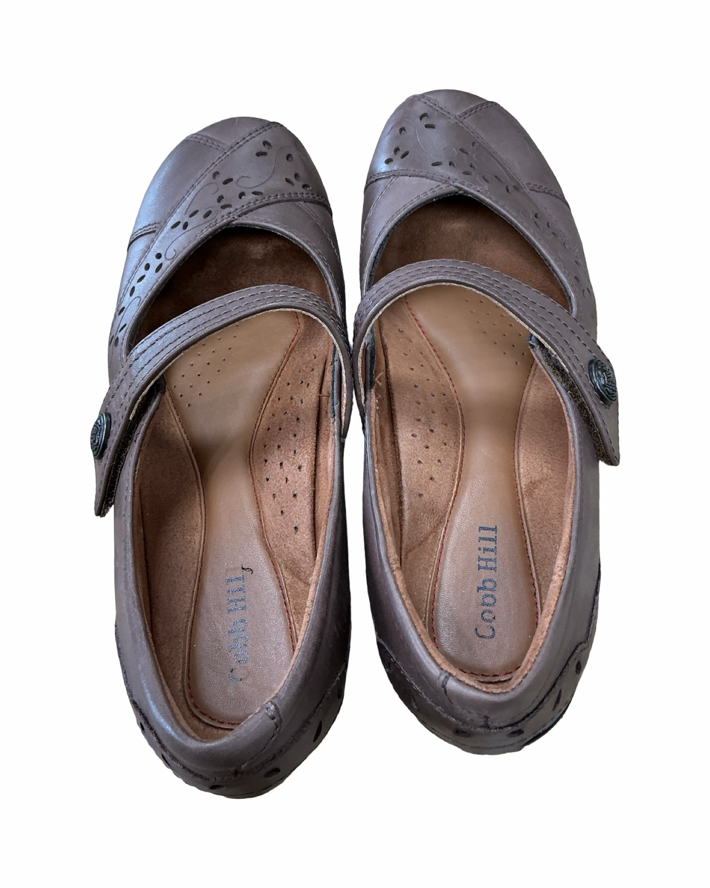 Shoes Flats By Cobb Hill In Brown, Size:7