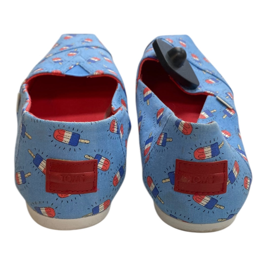 Shoes Flats By Toms In Multi, Size:7.5