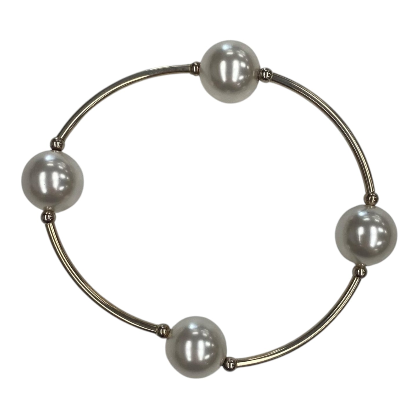 Bracelet Beaded By Clothes Mentor In Gold