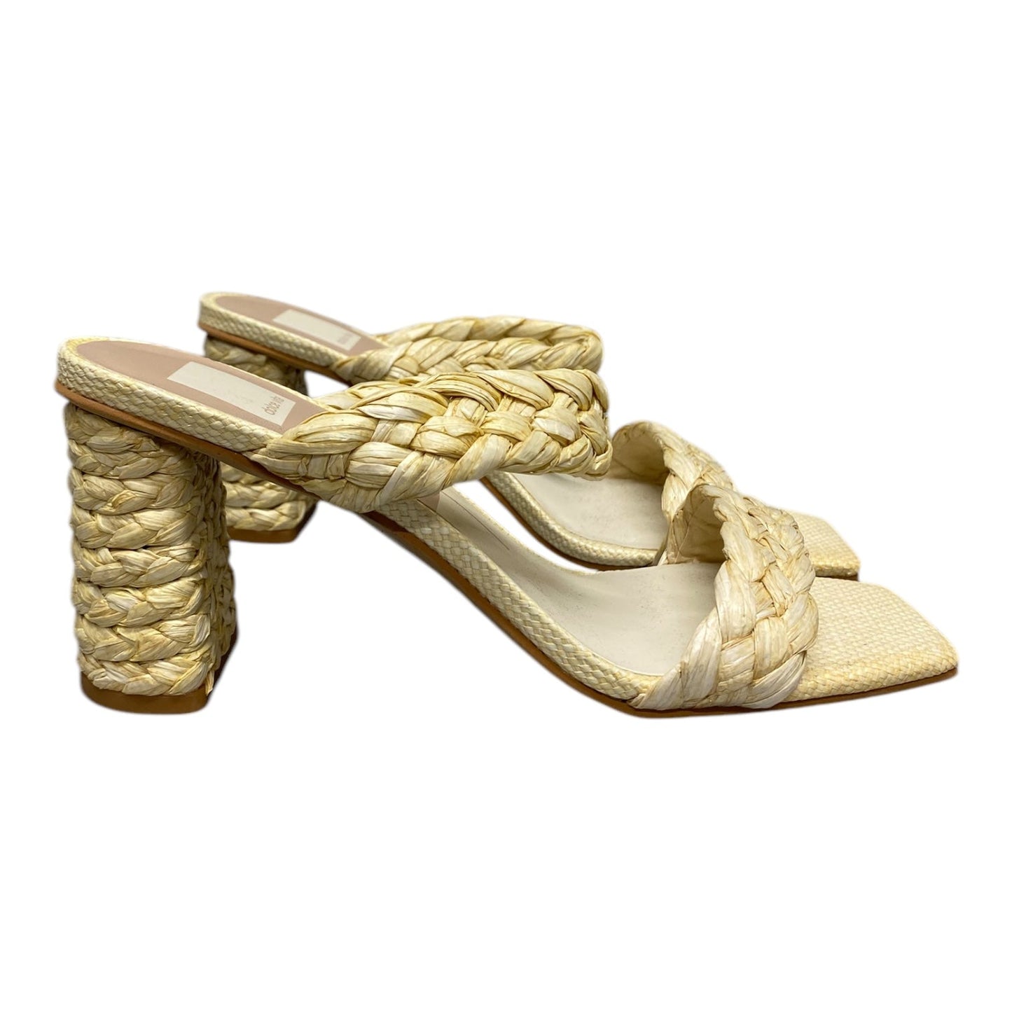 Shoes Heels Wedge By Dolce Vita In Yellow, Size:9