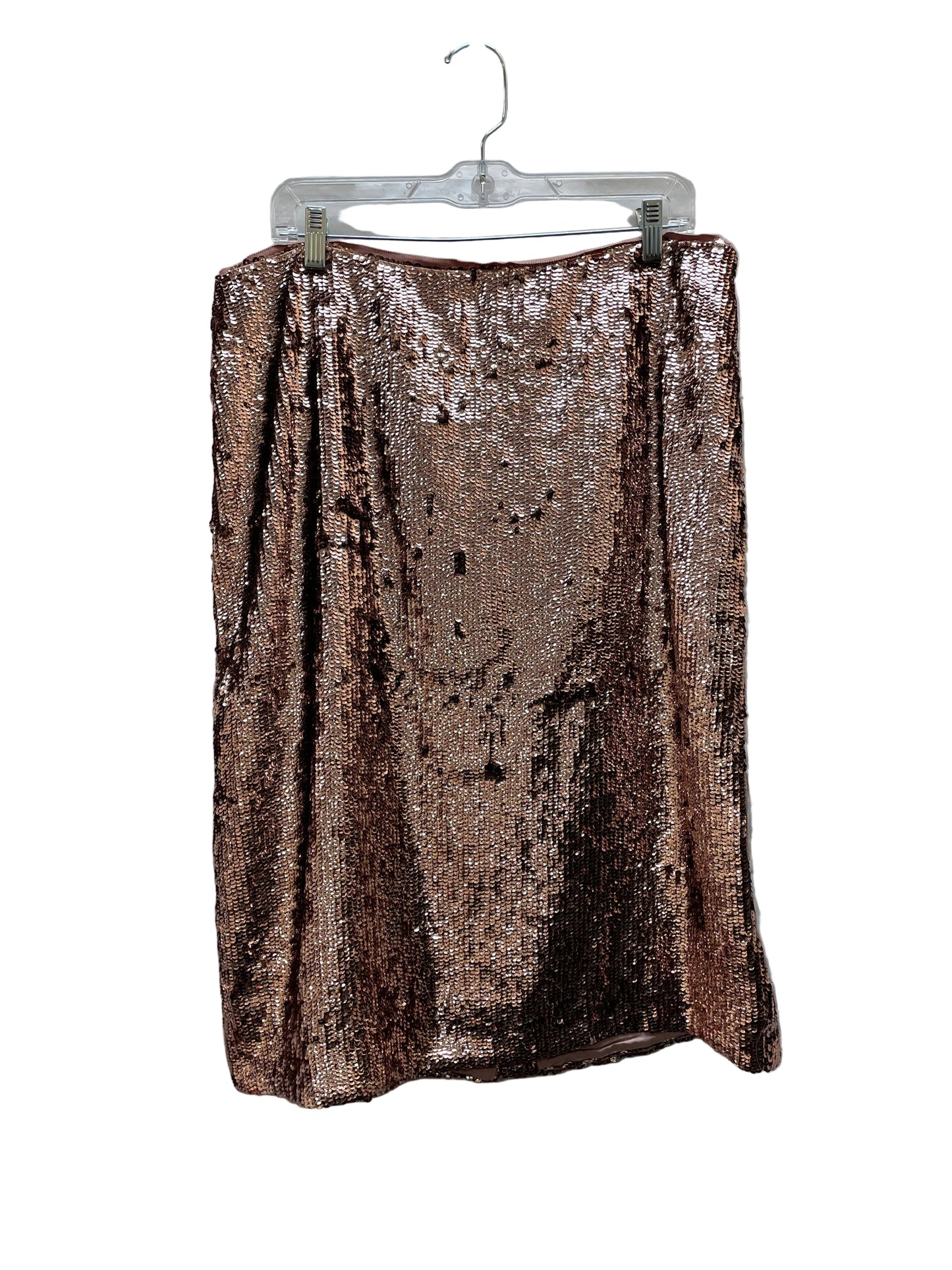Skirt Midi By J. Crew In Copper, Size:14