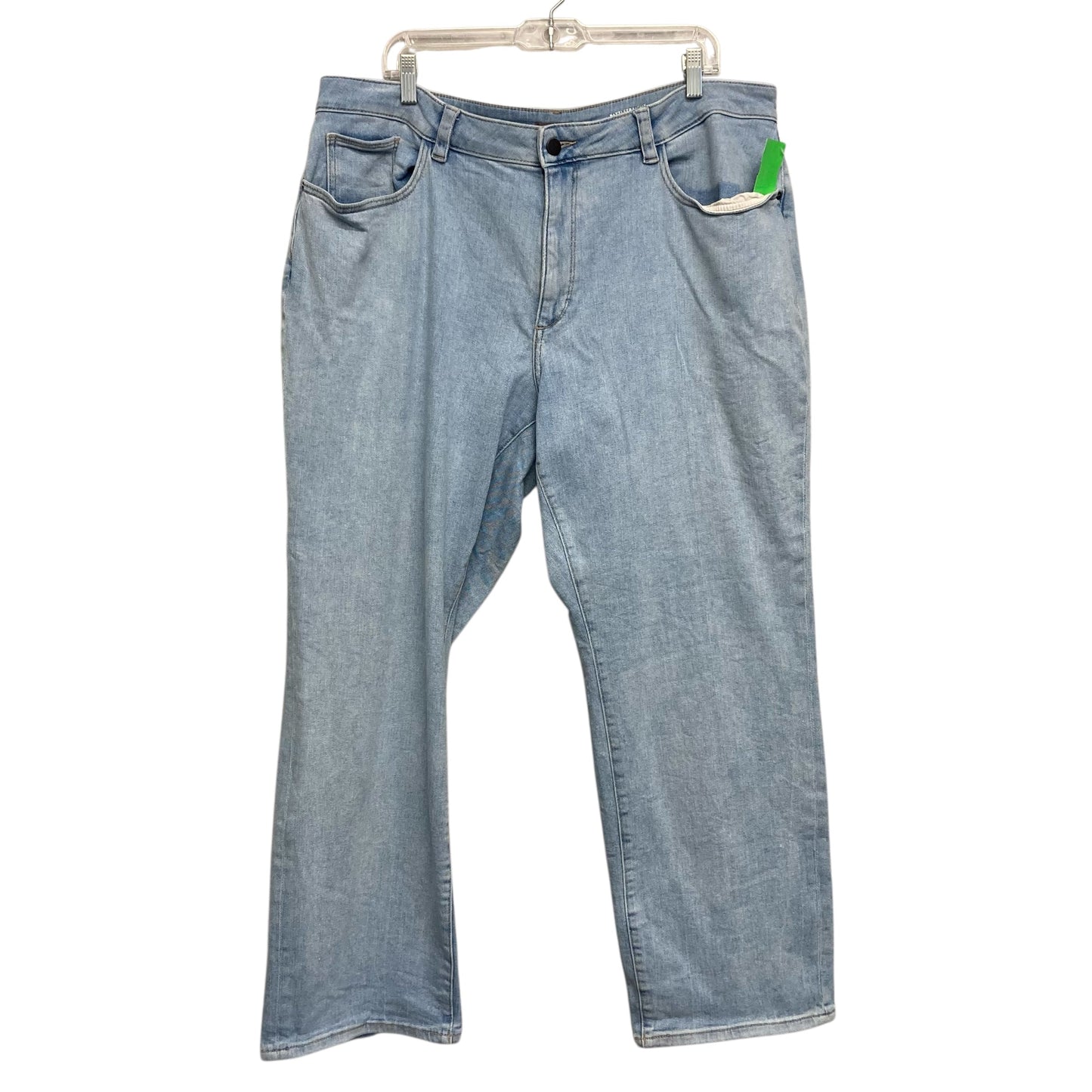 Jeans Straight By Dl1961 In Blue Denim, Size:18
