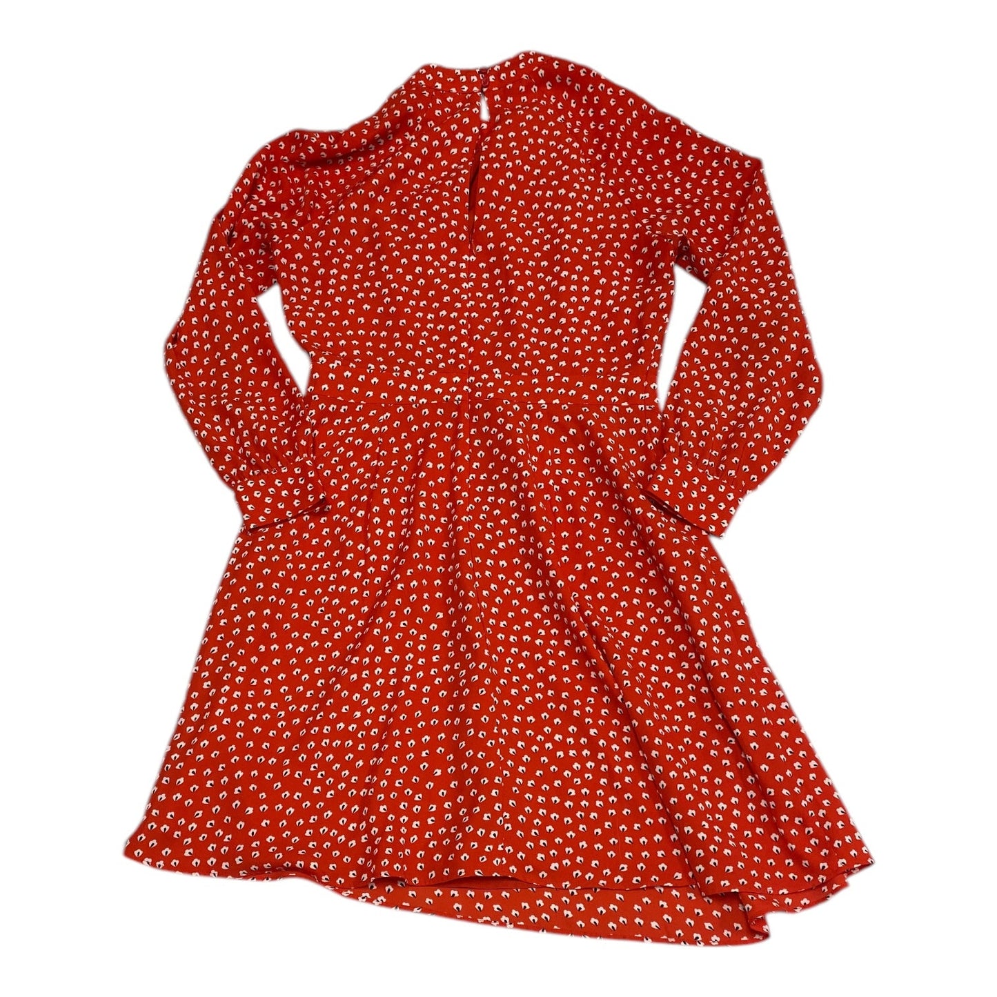 Dress Casual Midi By Banana Republic In Red & White, Size:2P