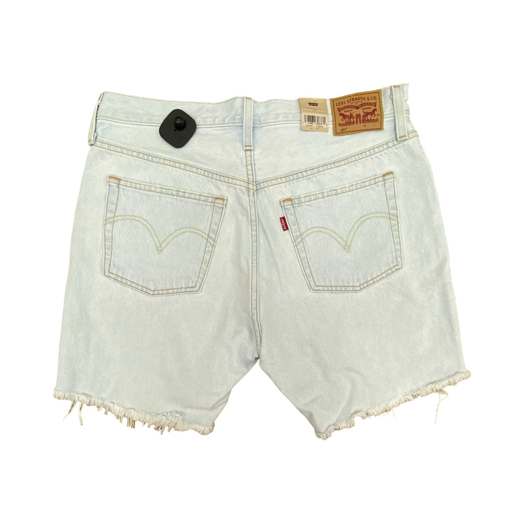 Shorts By Levis In Blue Denim, Size:14