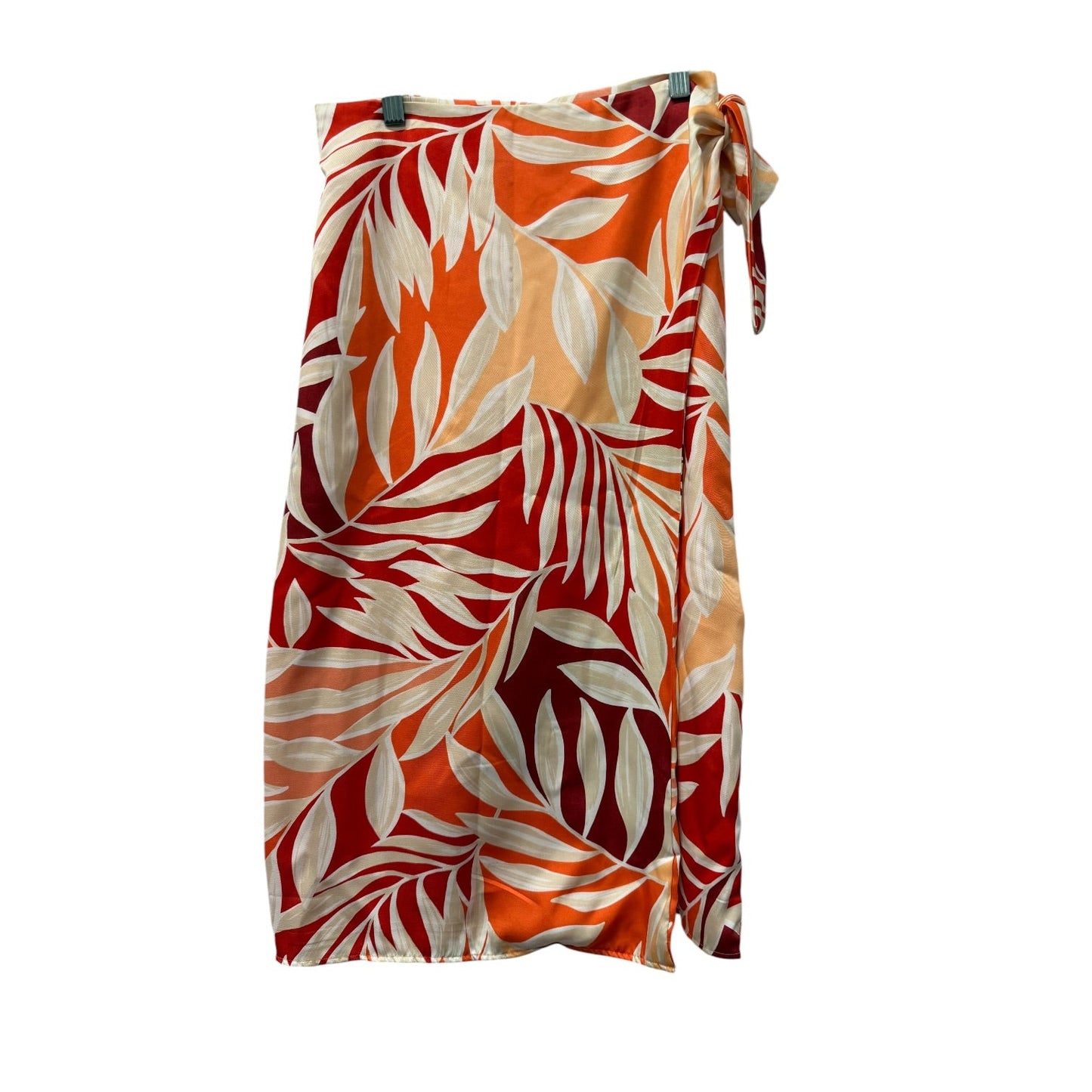 Skirt Midi By Ann Taylor In Orange, Size:0P