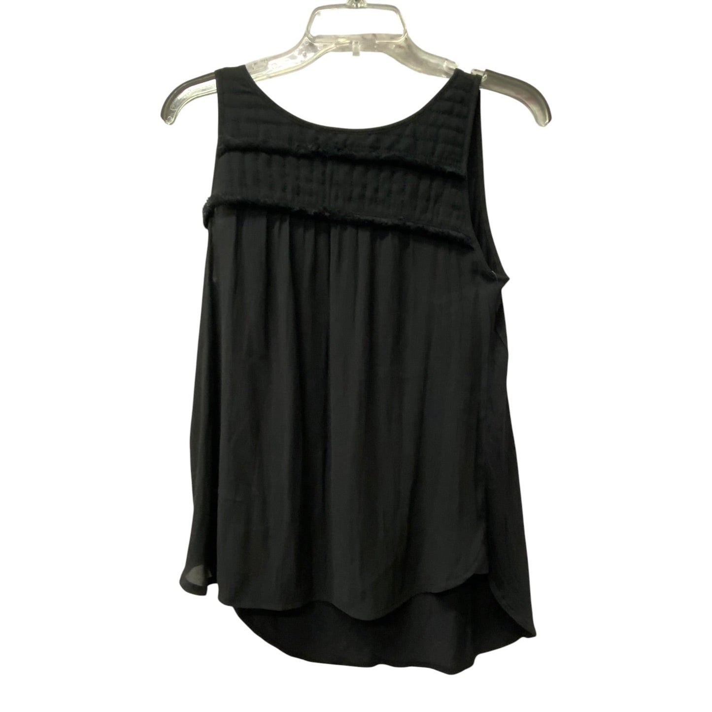 Top Sleeveless By Loft In Black, Size:Xs