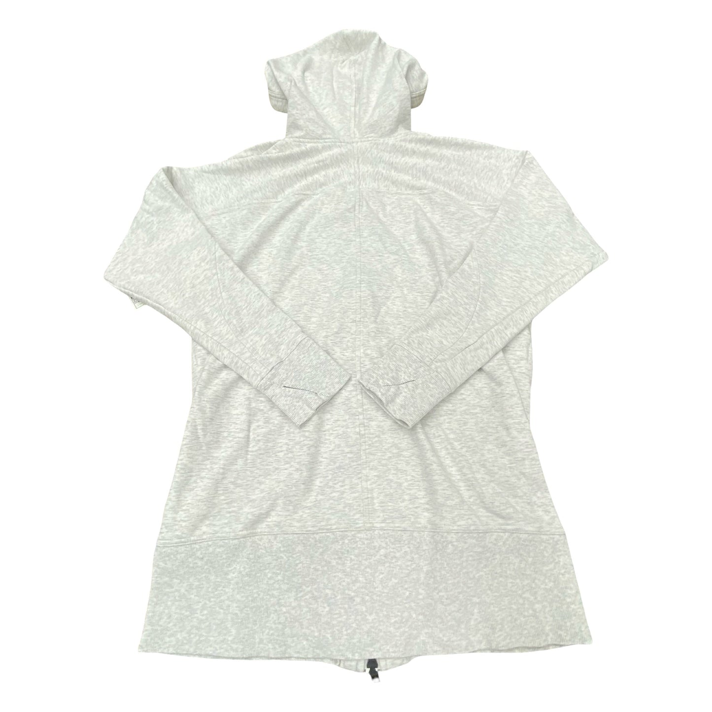 Athletic Jacket By Athleta In White, Size:M