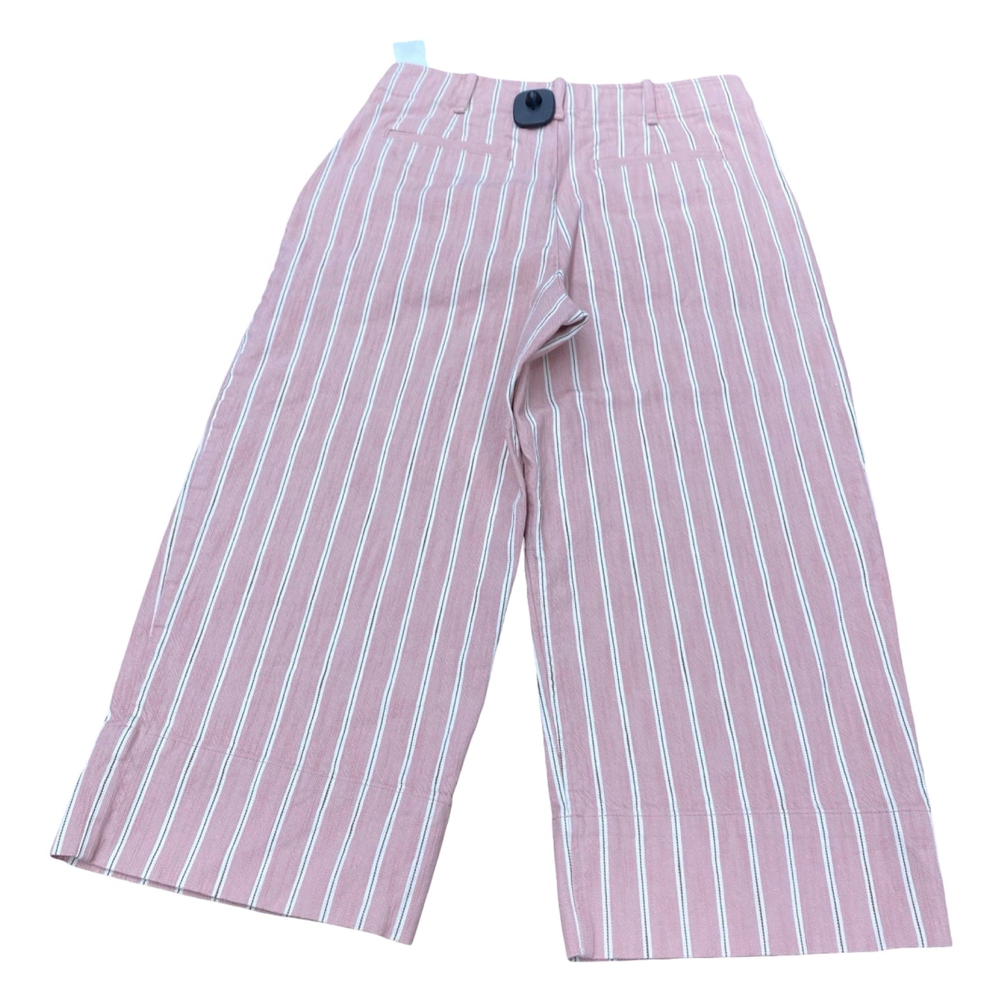Pants Wide Leg By Banana Republic In Striped Pattern, Size:6P