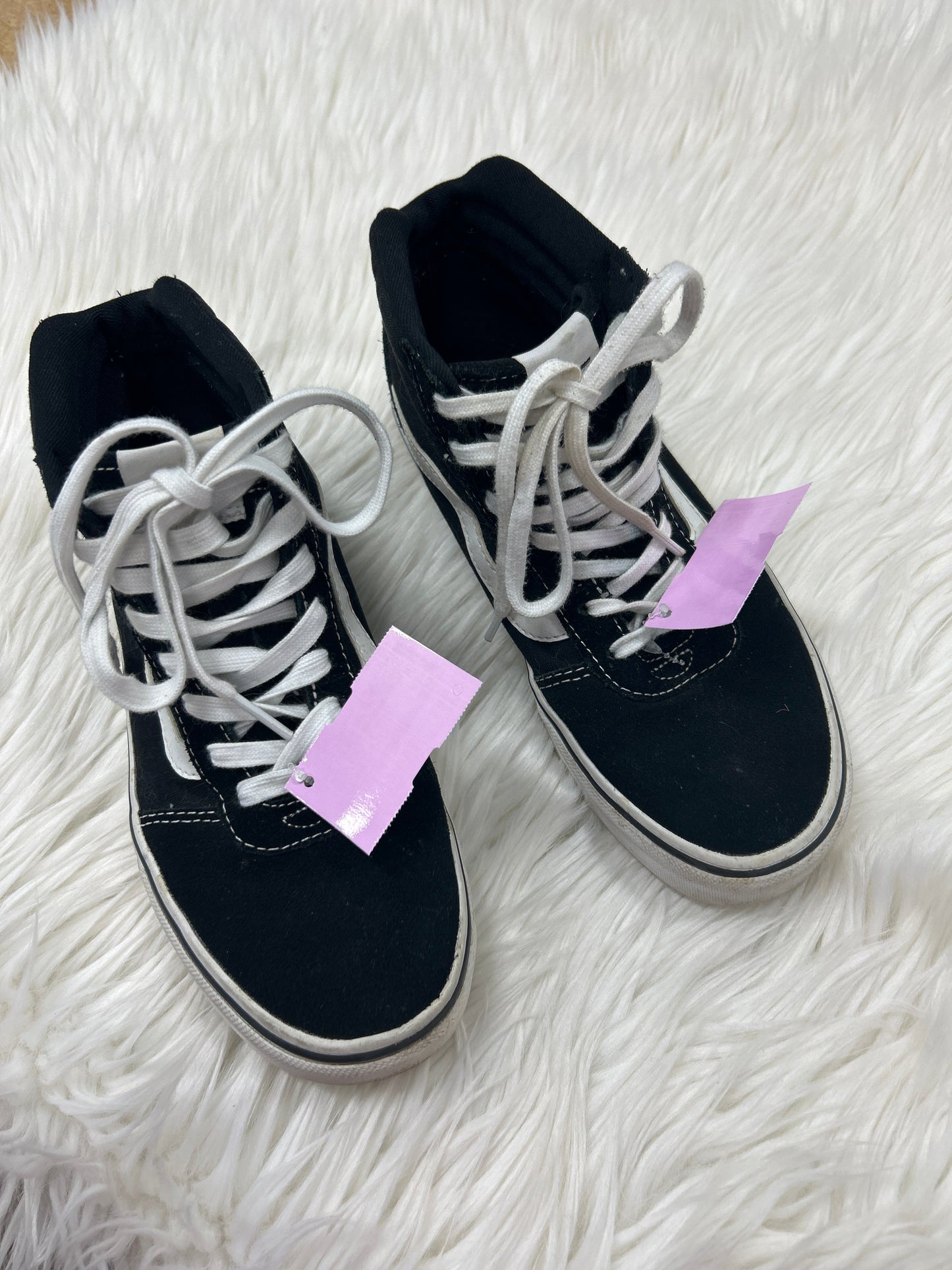 Shoes Sneakers By Vans In Black, Size:7