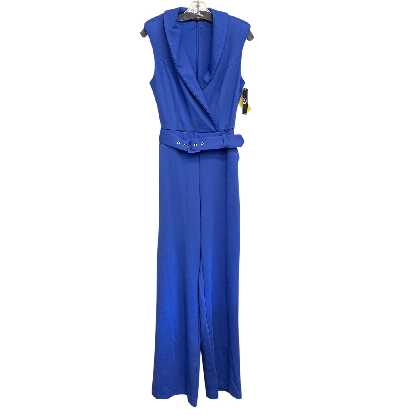 Jumpsuit By New York And Co In Blue, Size:Xs