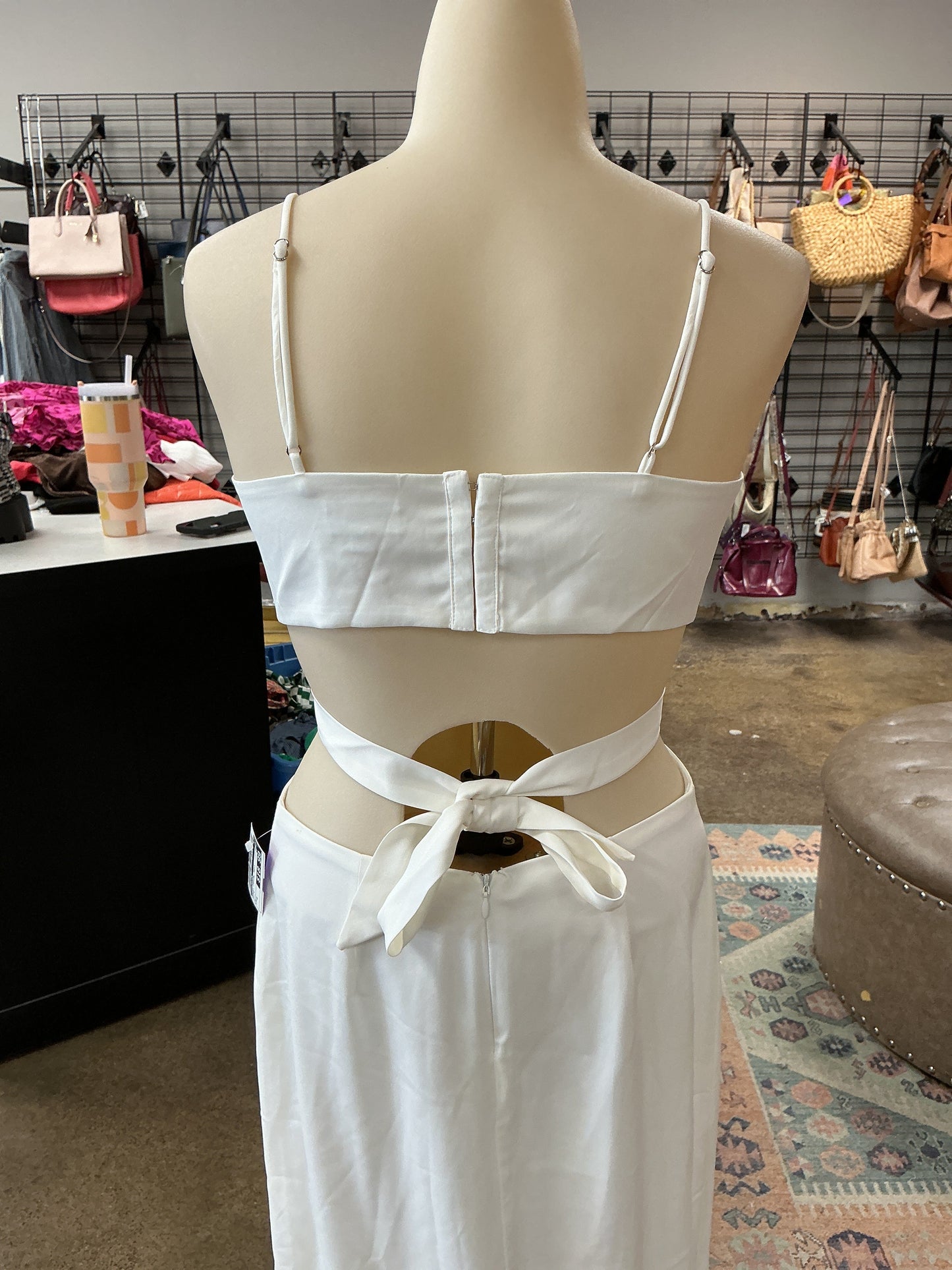 Dress Casual Maxi By Superdown In White, Size:S