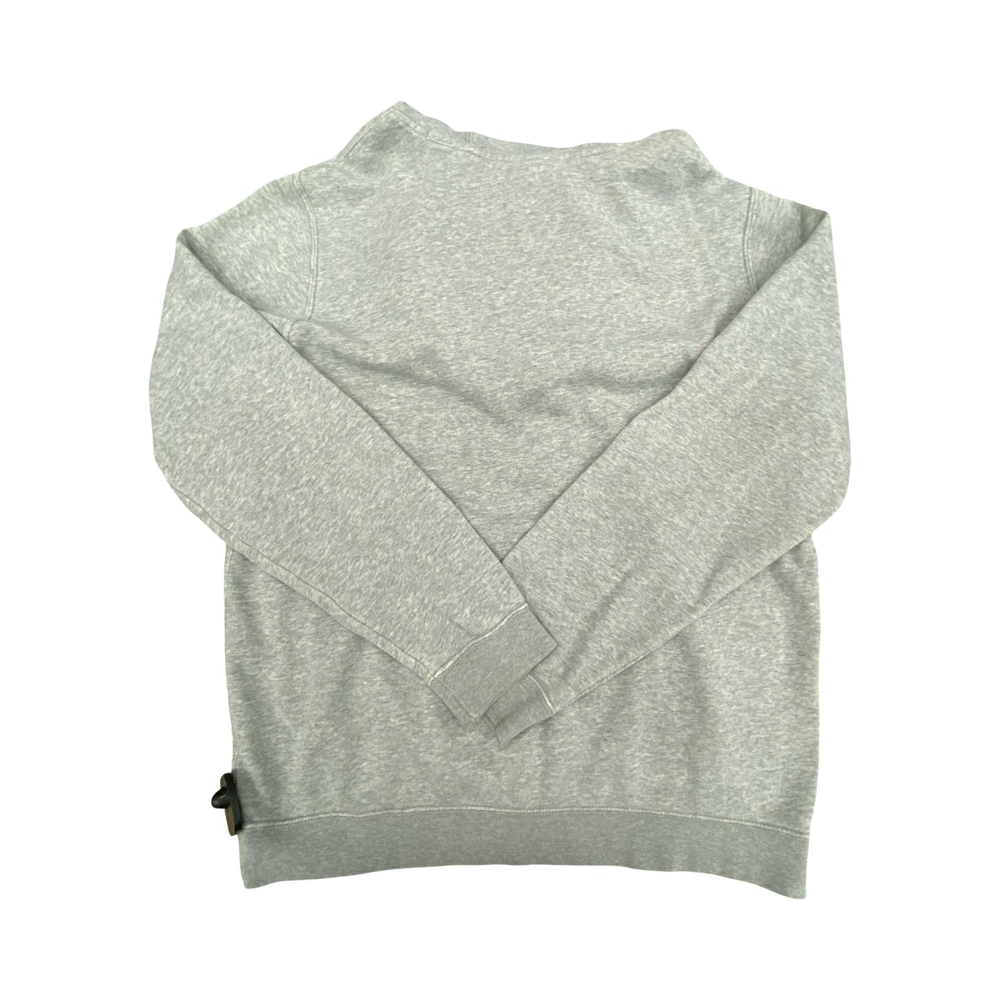 Athletic Sweatshirt Hoodie By Nike In Grey, Size:L