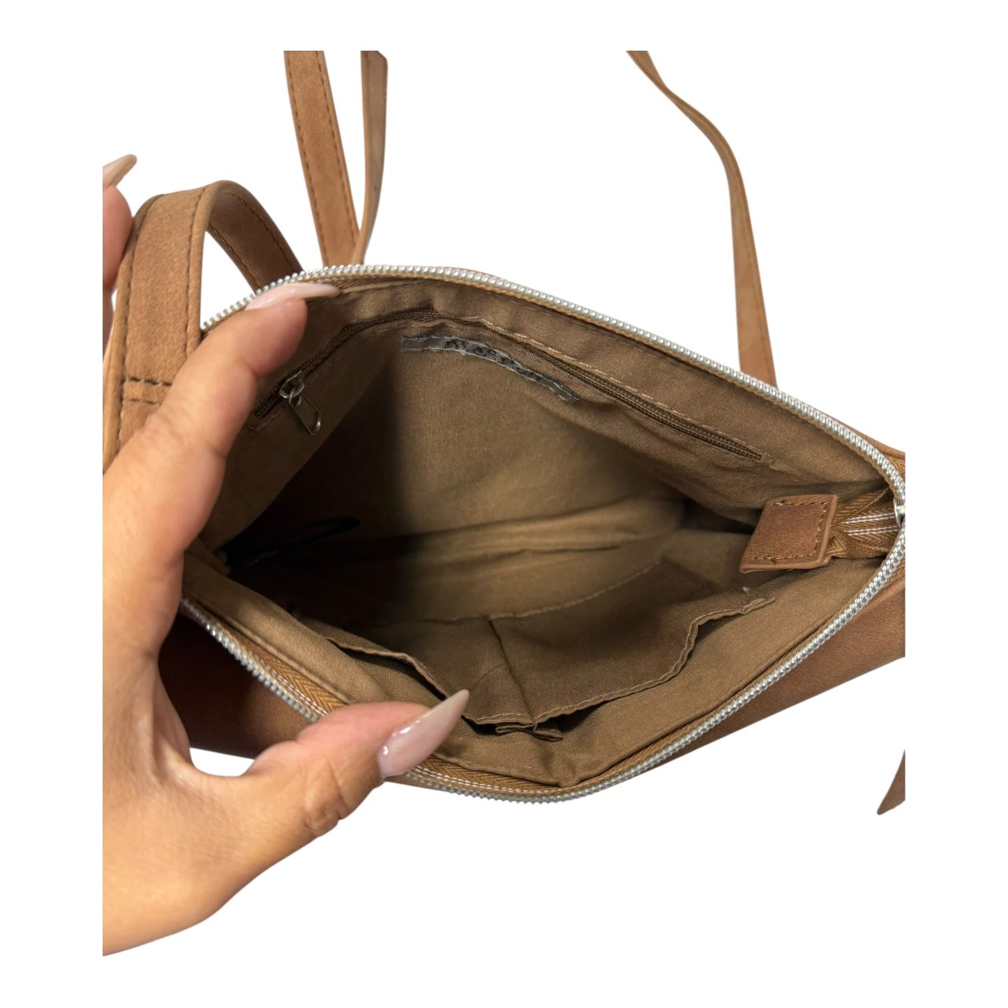 Crossbody By Kenneth Cole In Tan, Size:Small