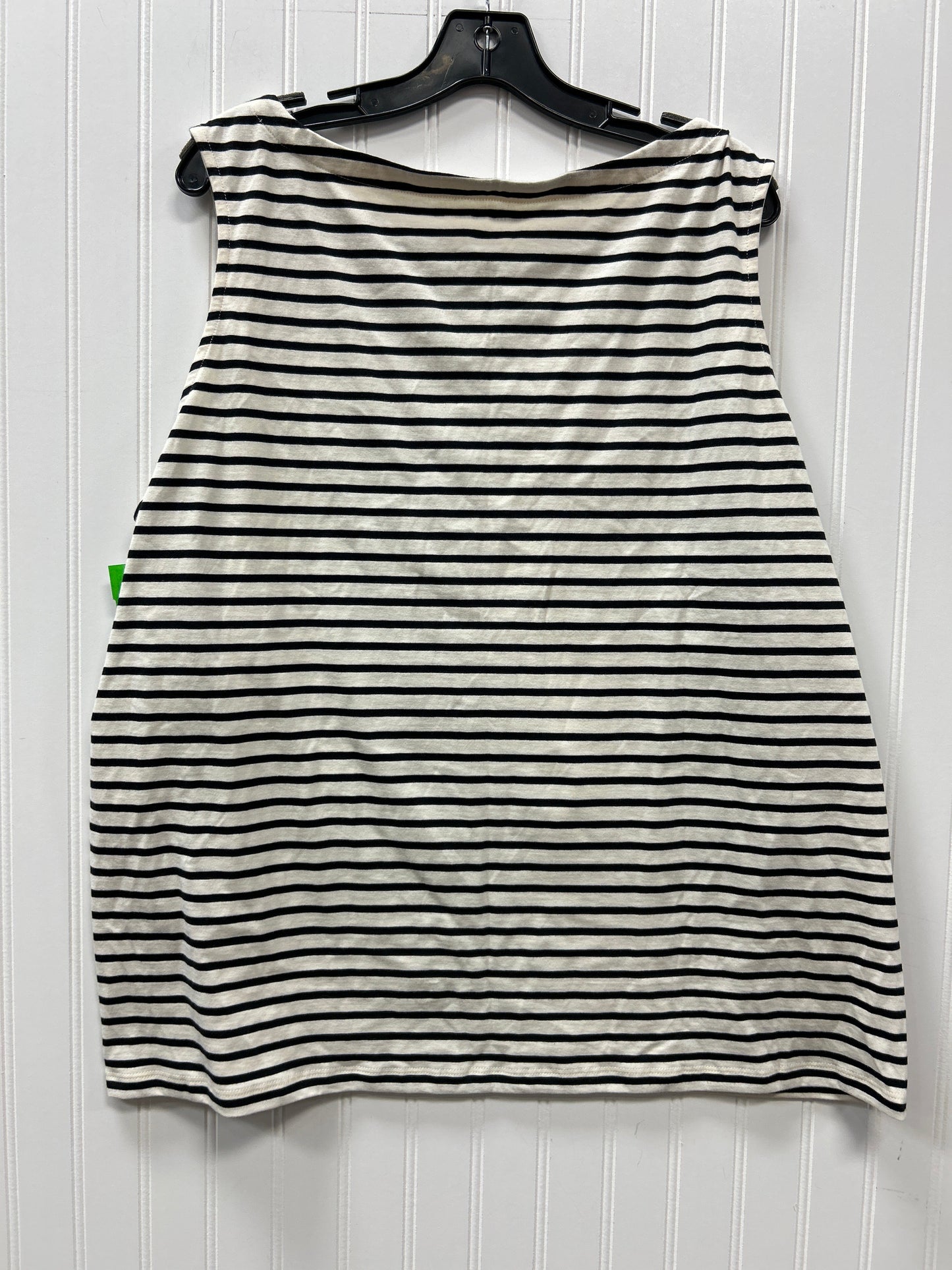 Top Sleeveless By Universal Standard In Black & Cream, Size:3X NWT