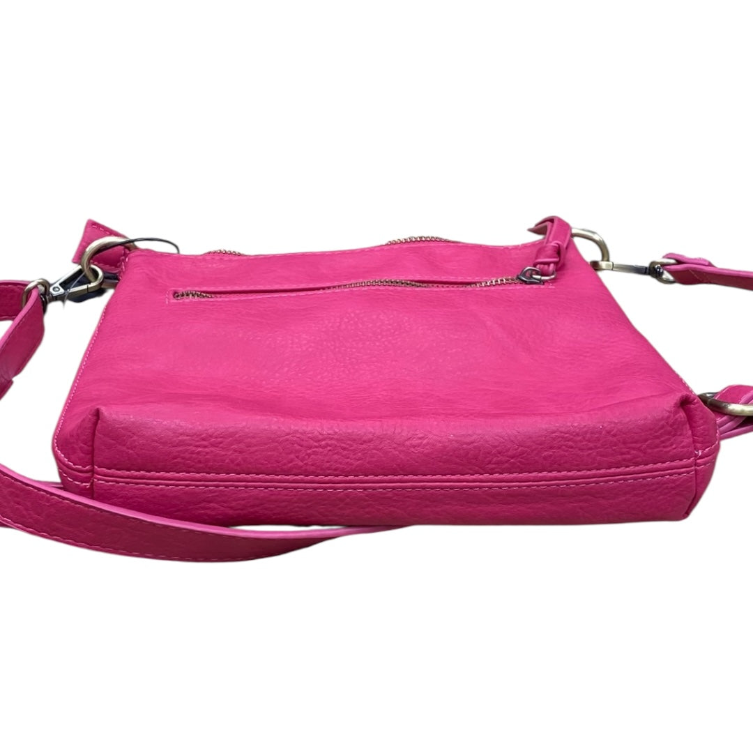 Handbag By Joy Susan In Pink, Size:Small