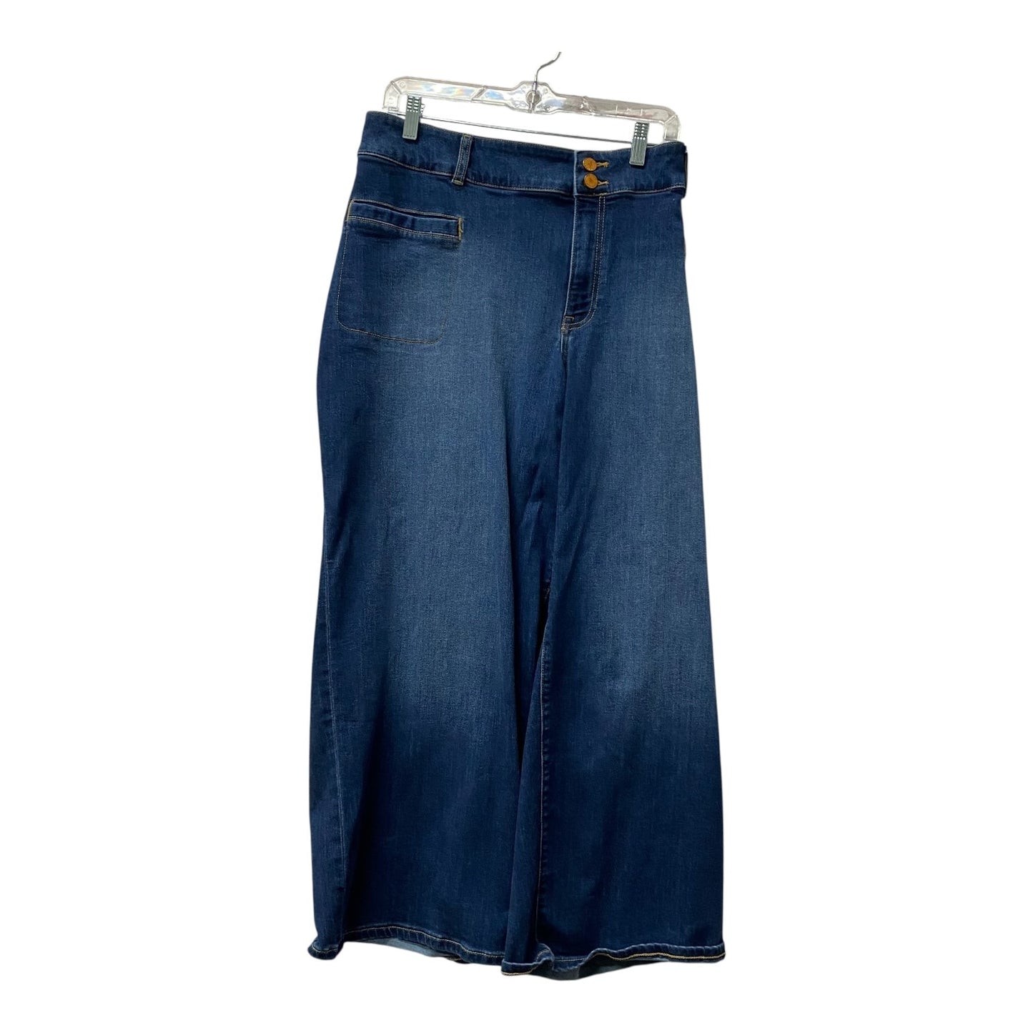 Jeans Straight By Lane Bryant In Blue, Size:24