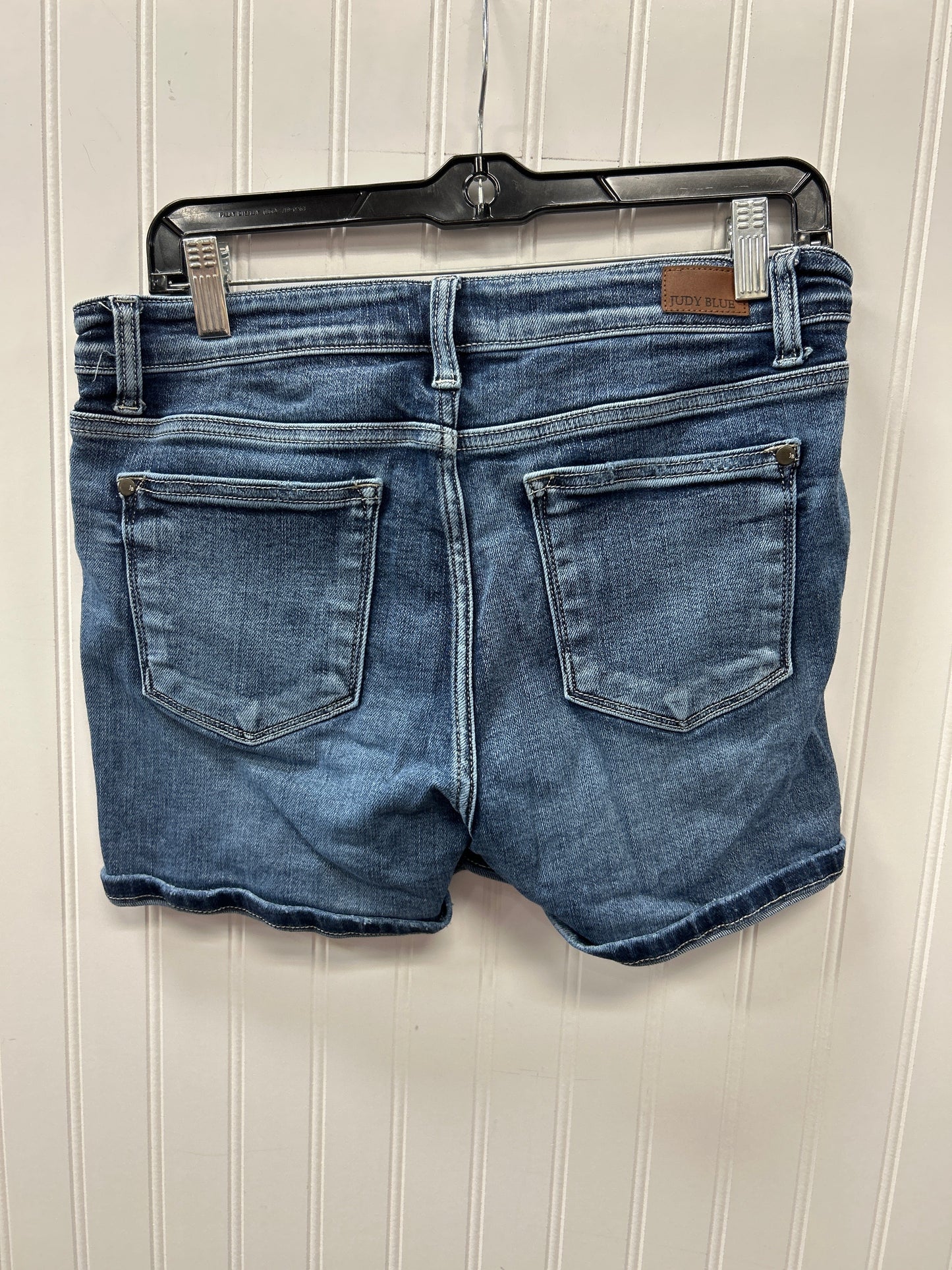 Shorts By Judy Blue In Blue Denim, Size:L