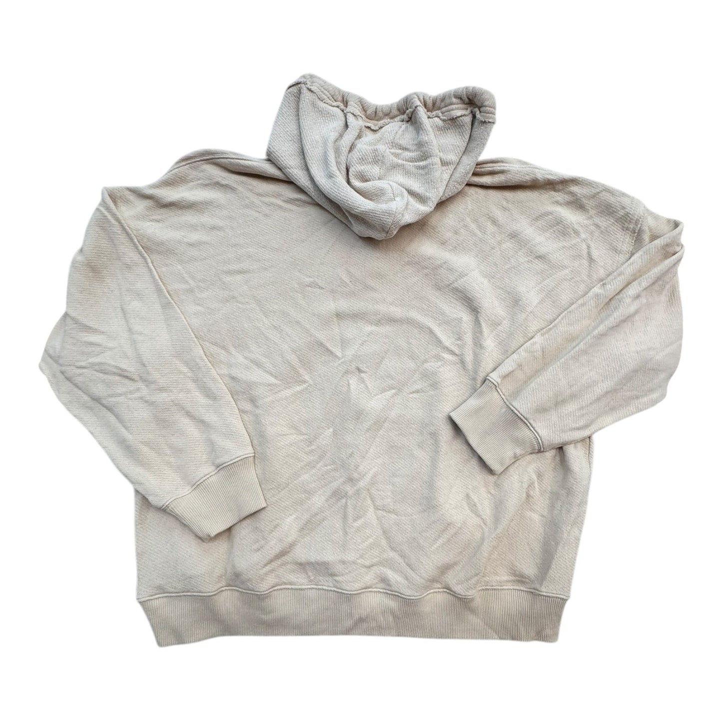 Sweatshirt Hoodie By American Eagle In Tan, Size:L