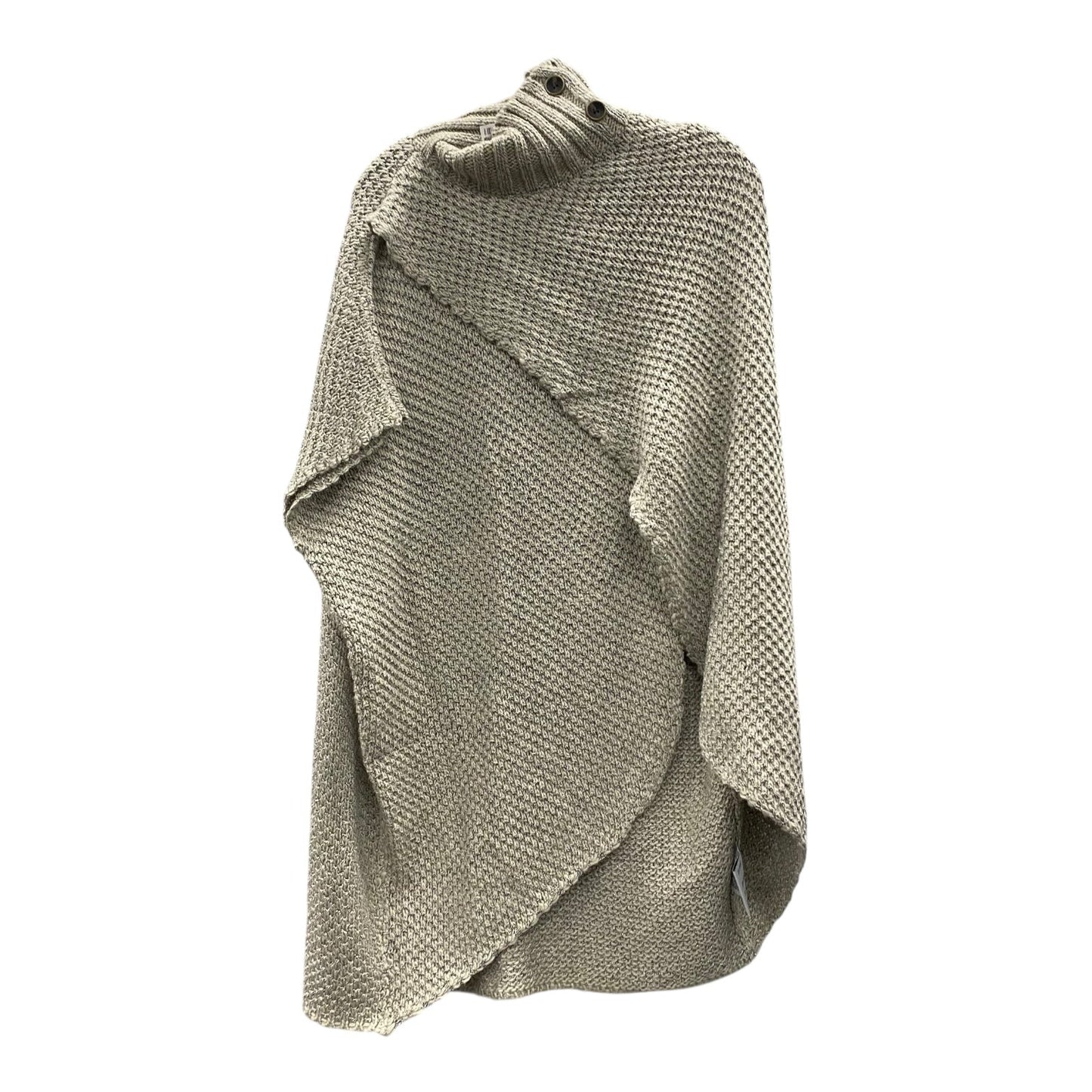 Poncho By Simply Noelle In Taupe, Size:0