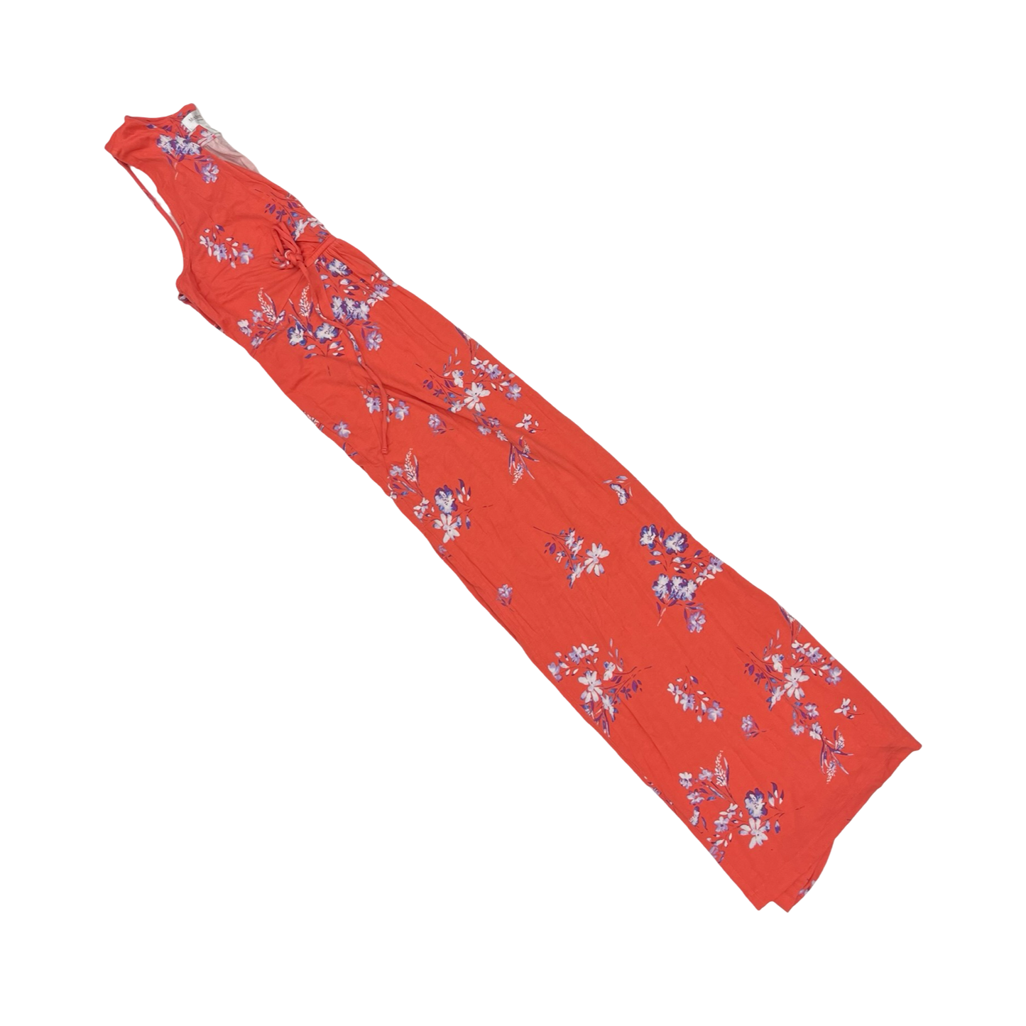 Mat Dress By Motherhood In Orange & Purple, Size:L