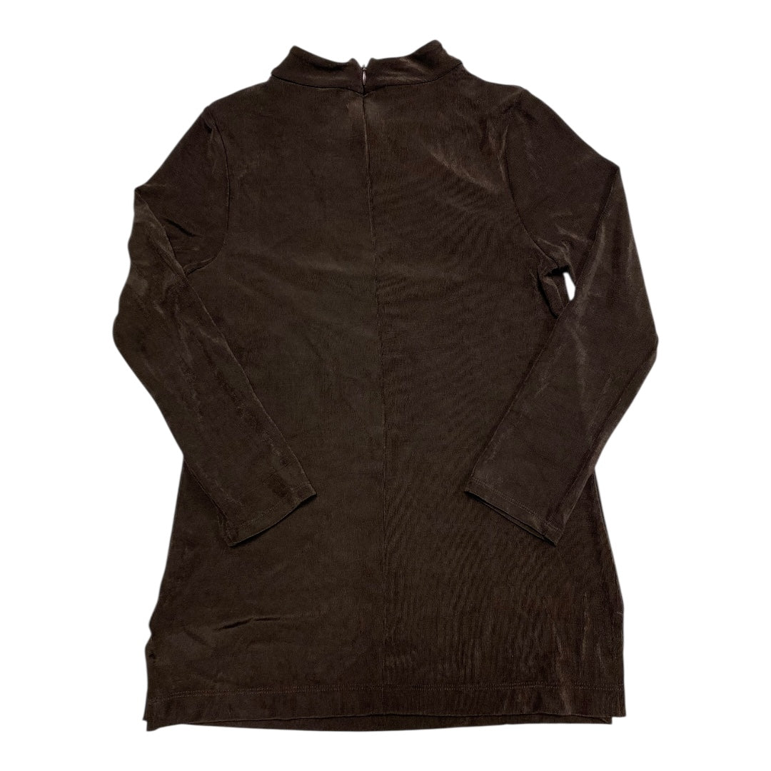 Top Ls By Chicos In Brown, Size:S