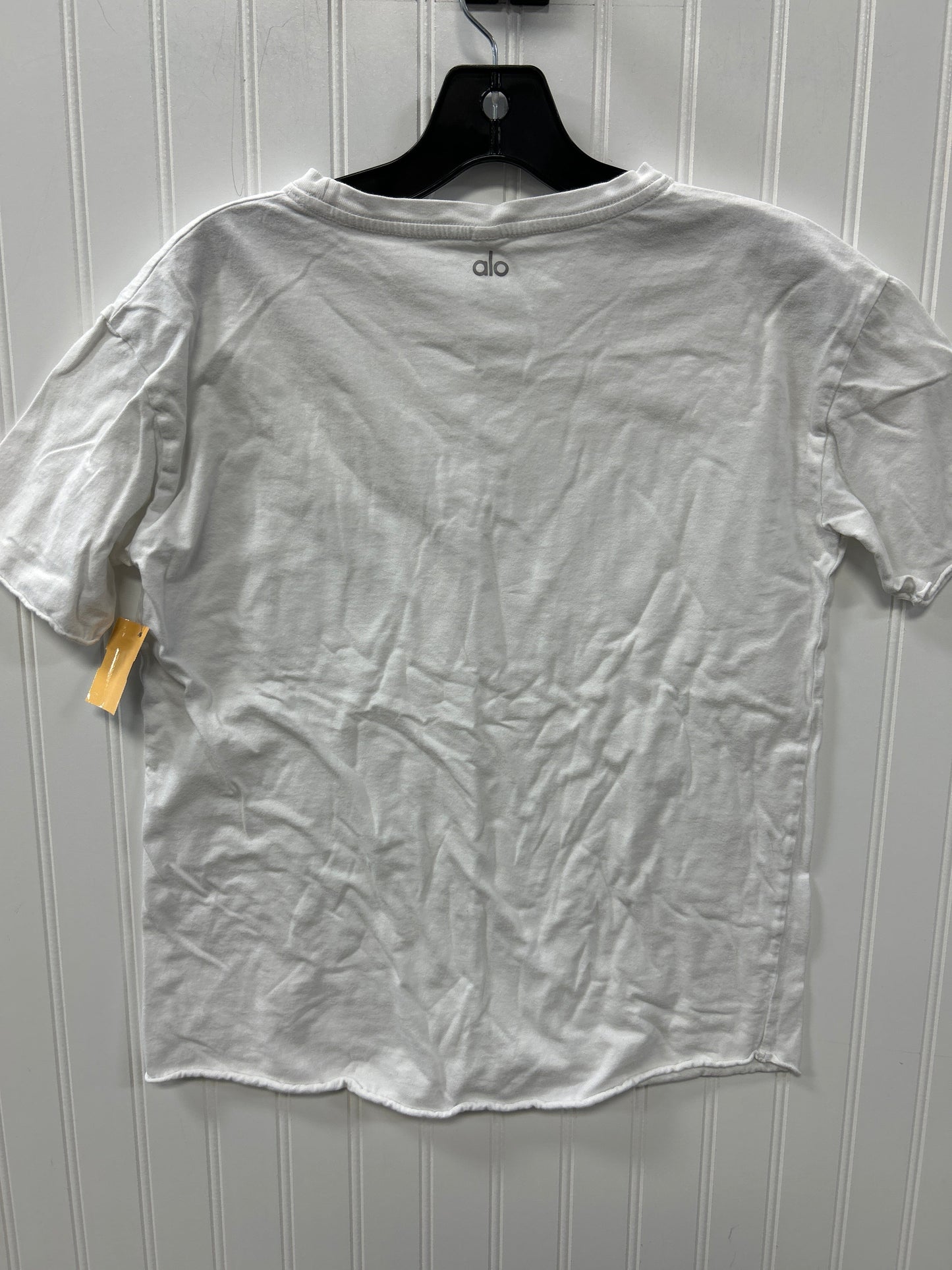 Athletic Top Ss By Alo In White, Size:S