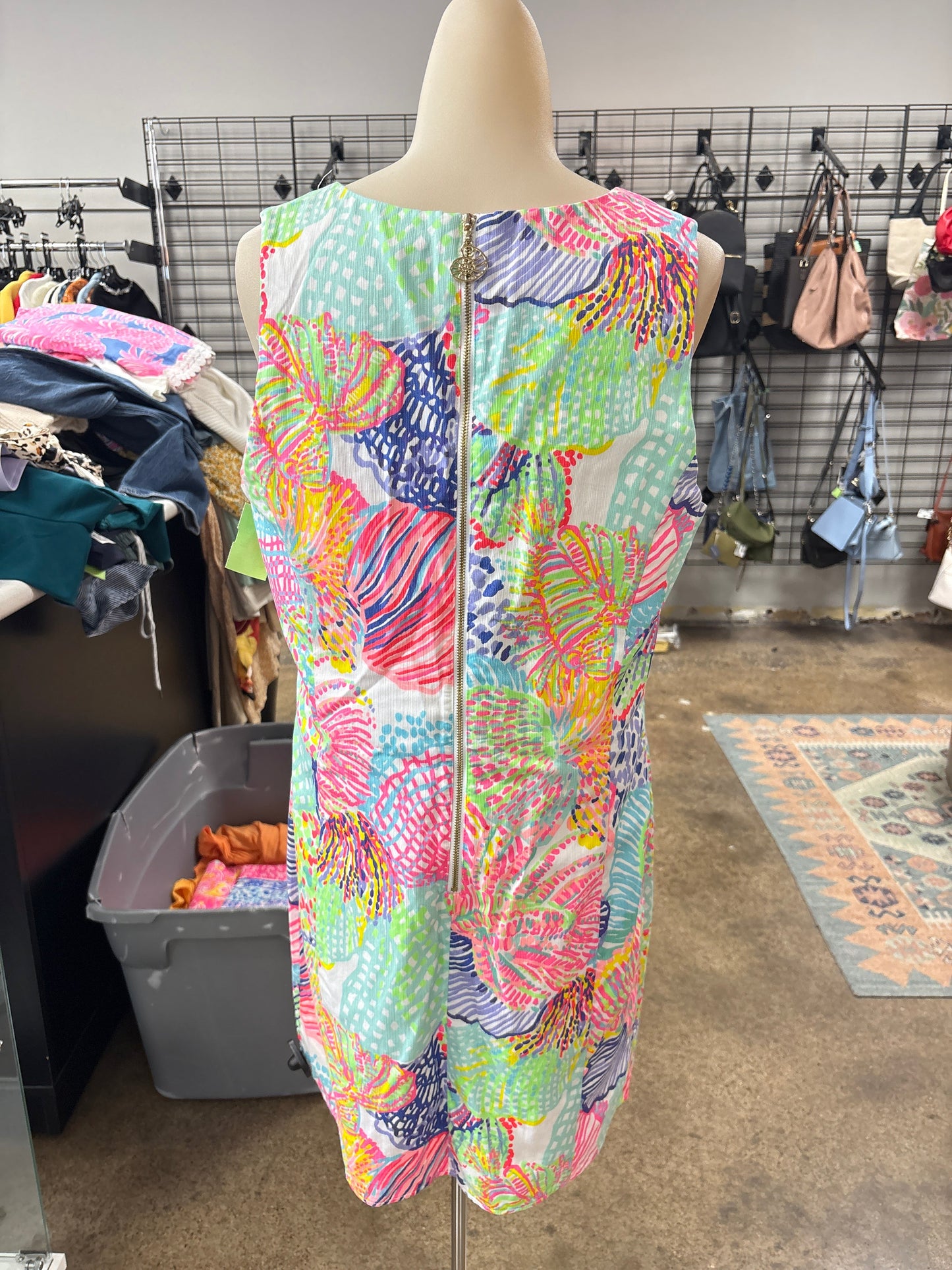 Dress Designer By Lilly Pulitzer In Multi, Size:12