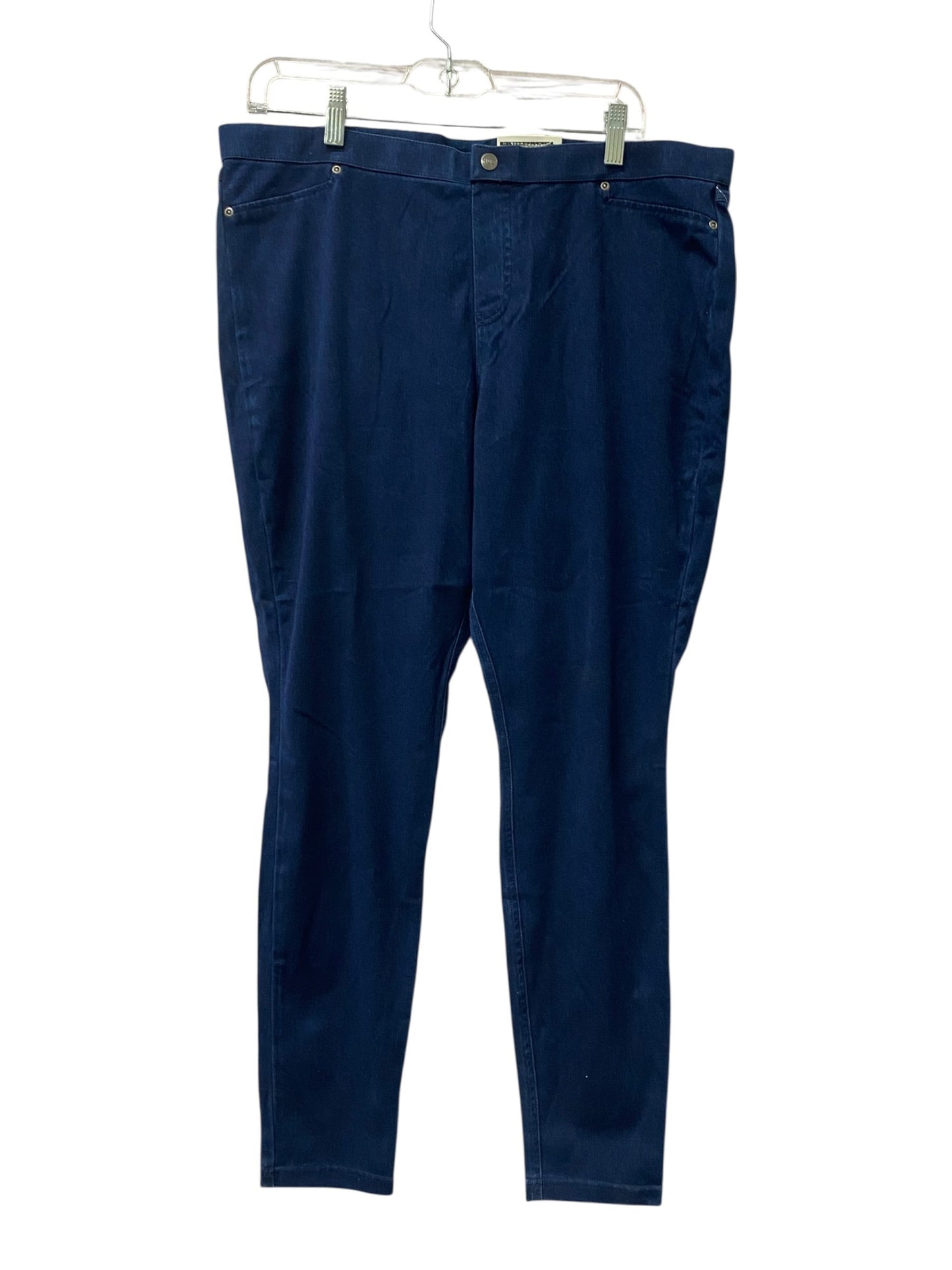 Pants Leggings By Hue In Blue, Size:18