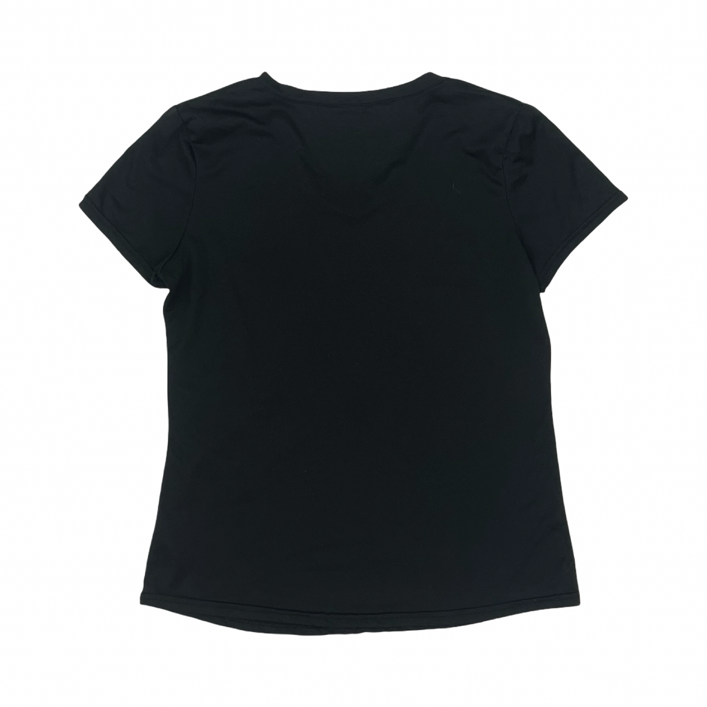 Athletic Top Ss By Clothes Mentor In Black, Size:M